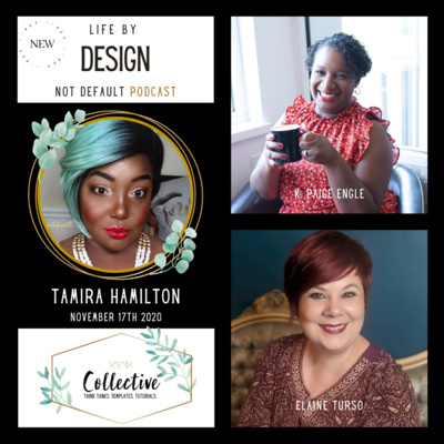 Ep: 1 - Leaving Corporate America - with guest Tamira Hamilton. "Life by Design Not Default Podcast" by 83/38 Collective