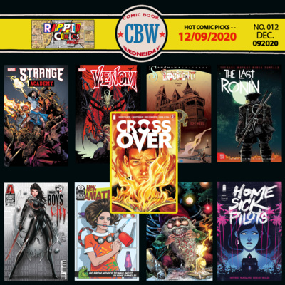 Home Sick Pilots, Crossover, Venom, Strange Academy, Locke & Key, I Make Boys Cry CBW HOT PICKS OF THE WEEK