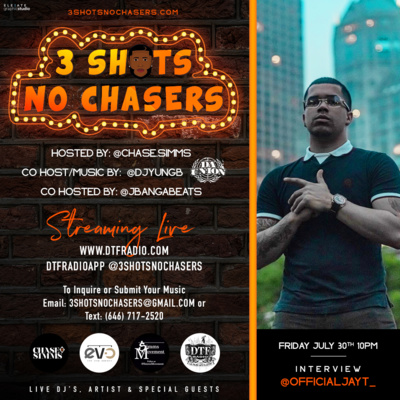 HOW TO BE THE KING #JAYT INTERVIEW ON #3SHOTSNOCHASERS #BETHEKING #GETBACK OUT NOW #HARTFORD#CT#NYC