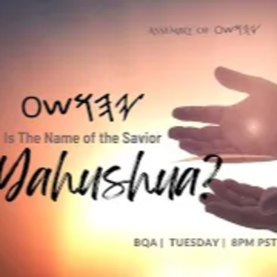 BQA- Is the Name of the Savior Yahushua?