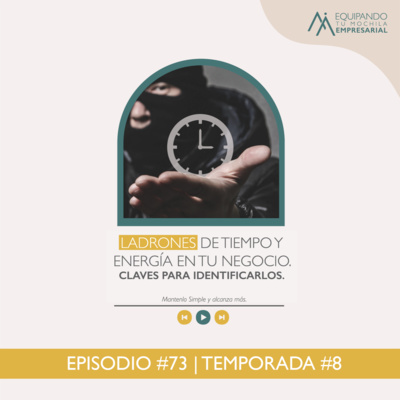  Ladrones de tiempo y energía en tu negocio. Ep. #73 (Enfoque y Claridad) episode artwork