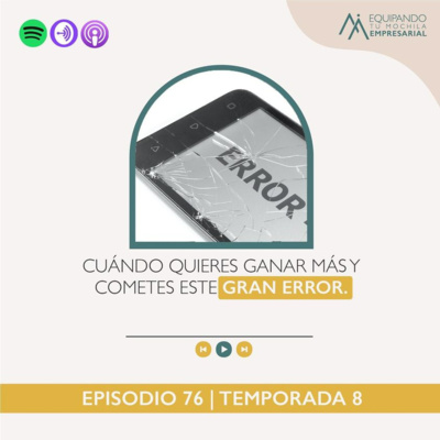 Errores que te agotan al querer vender más. Ep. #76 (Precios Con Ganancias) episode artwork