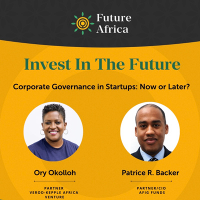 Season 2 Episode 7 - Corporate Governance in Startups: Now or Later?