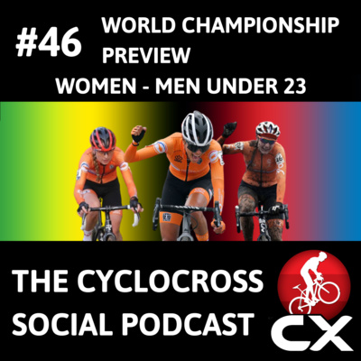 Cyclocross Social Podcast: Worldchampionships cyclocross Women elite + Men U23 preview (Episode 46)
