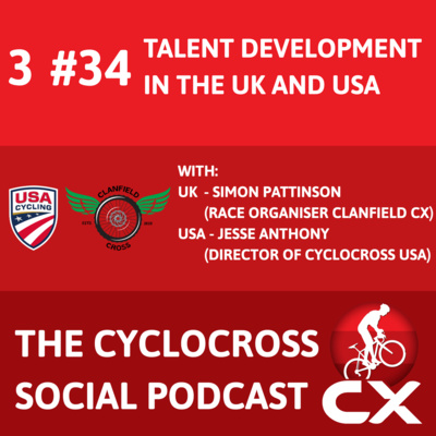 Cyclocross Social Podcast: Simon Pattinson and Jesse Anthony on developing talent in the UK and the USA (Episode 34)
