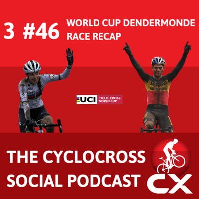 Cyclocross Social Podcast UCI Worldcup Dendermonde, The return of Van der Poel! (Episode 46)
