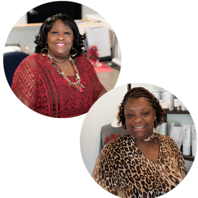 9. Love Heals! Dorris and Katrina, beneficiaries of Thistle Farms