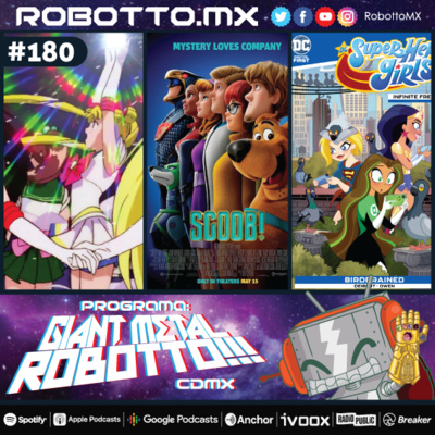 180 - Sailor Moon Eternal, Scoob, DC Digital First.