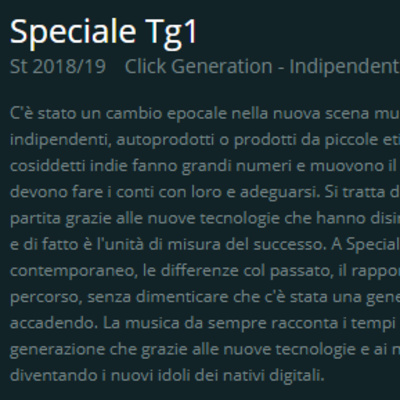 Speciale Indie Rai