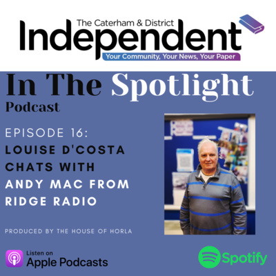 Episode 16: Louise D'Costa chats with Andy Mac from RIDGE RADIO