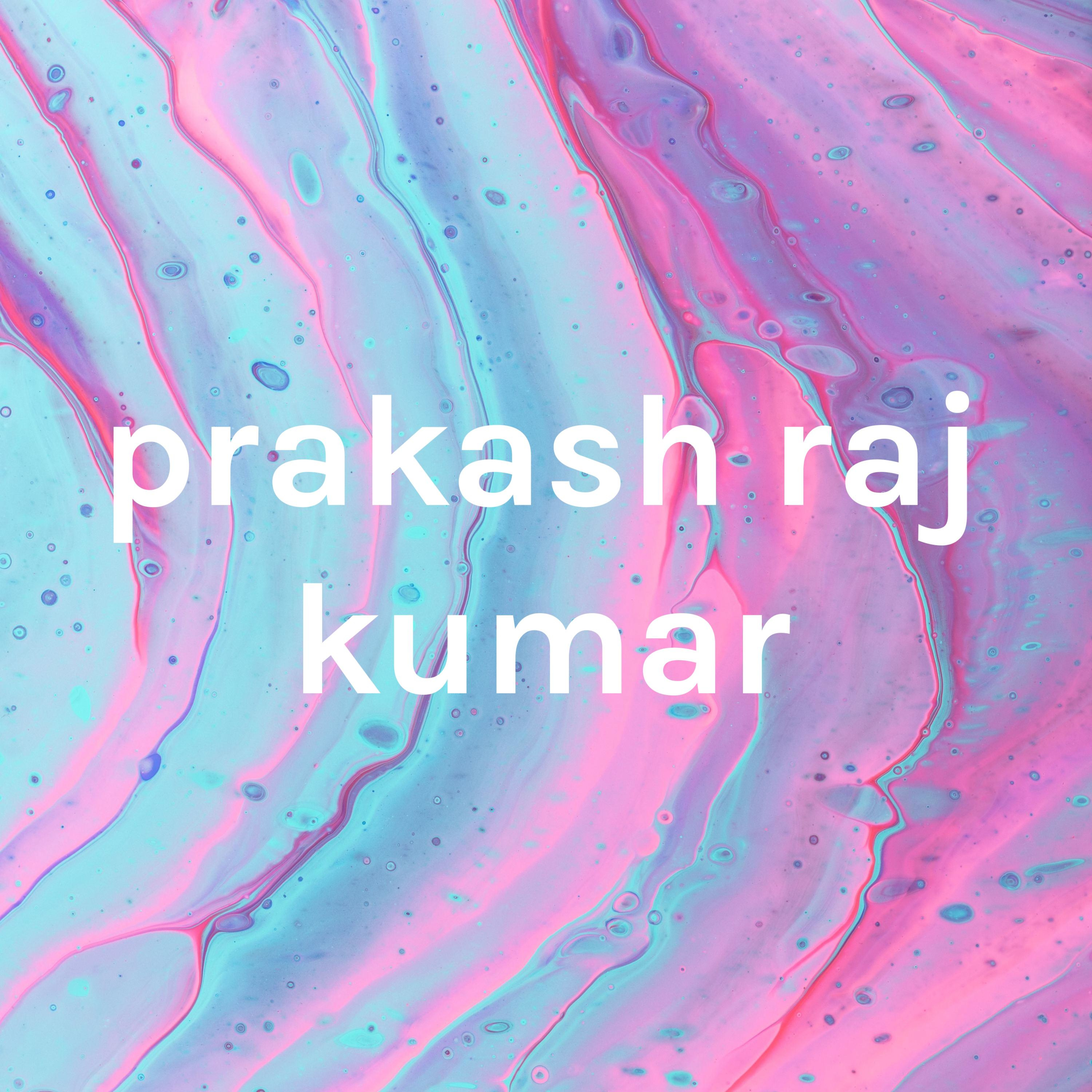 prakash raj kumar cover art