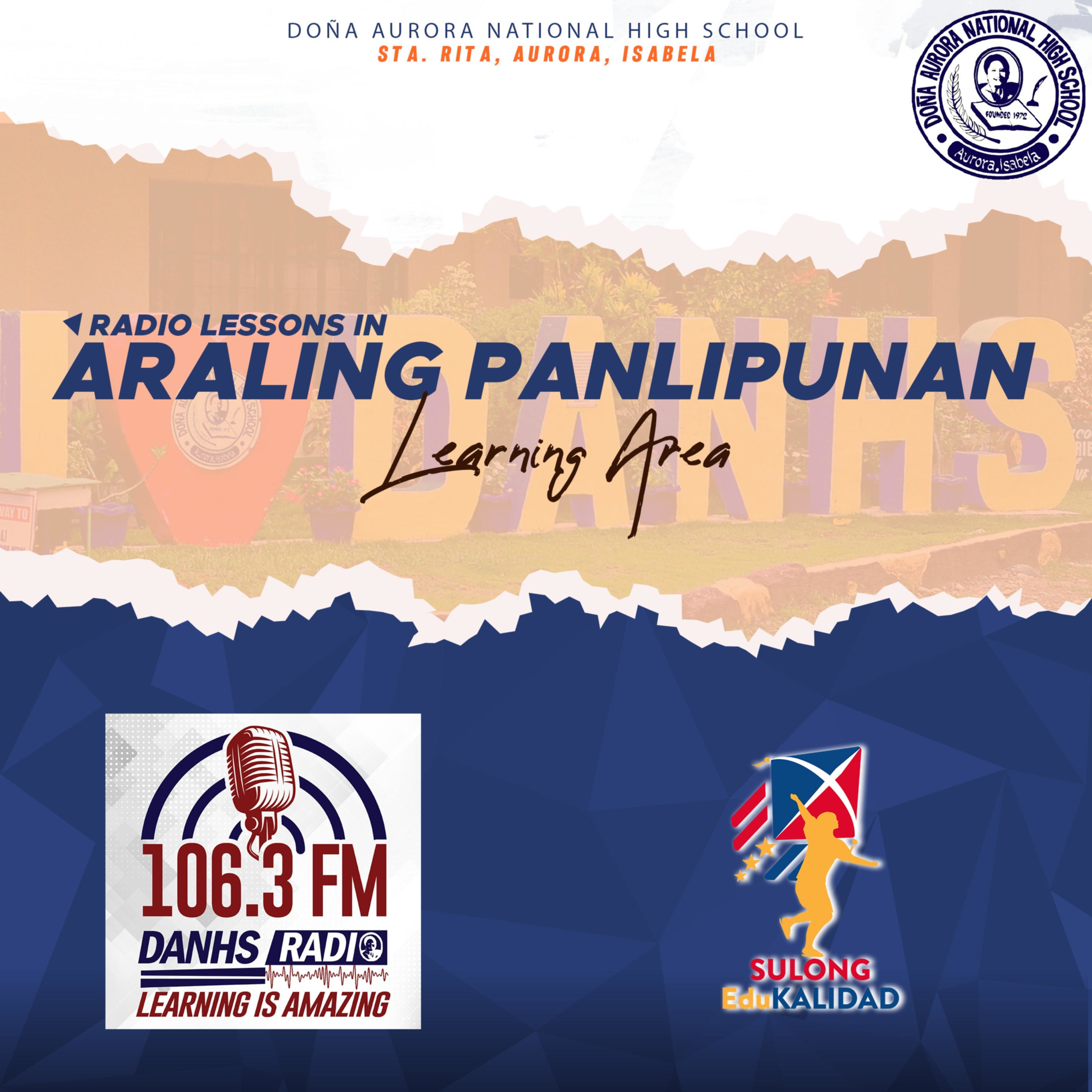 Radio Lessons in Araling Panlipunan