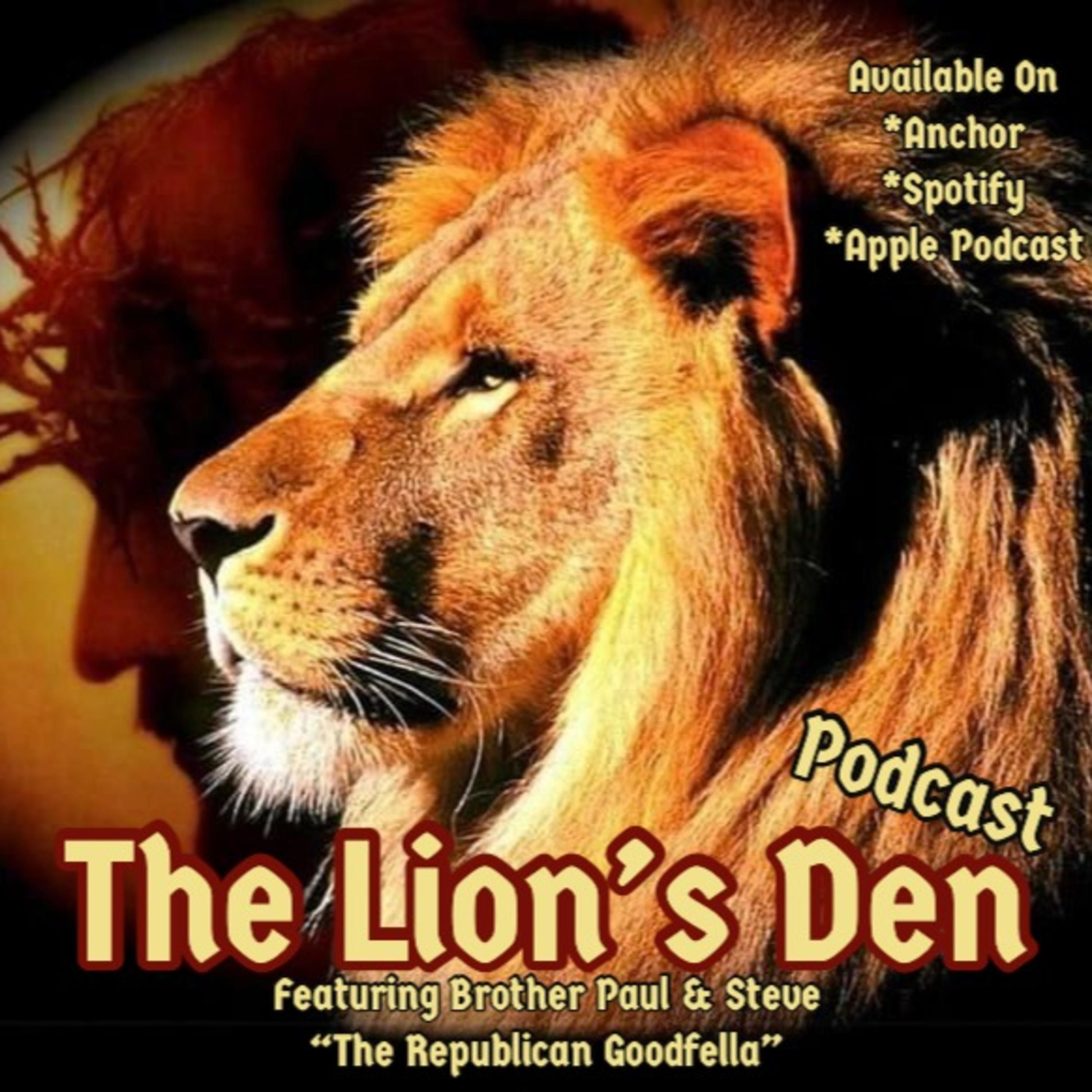 THE LIONS DEN podcast artwork