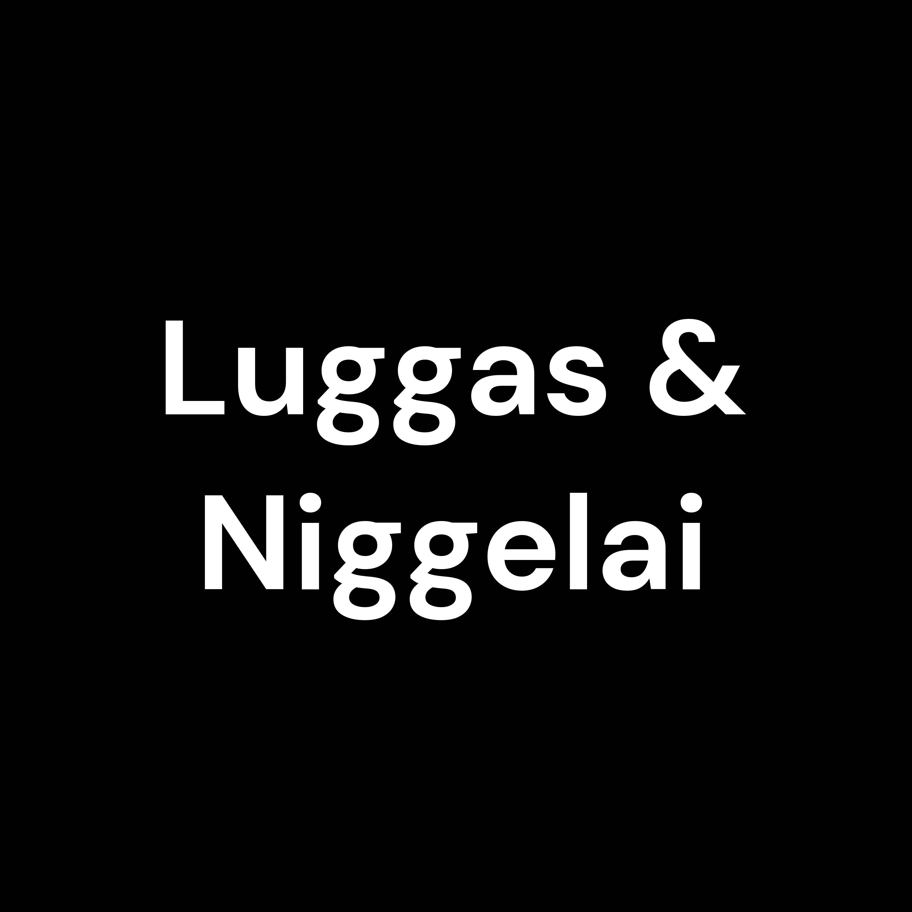 Luggas & Niggelai cover art