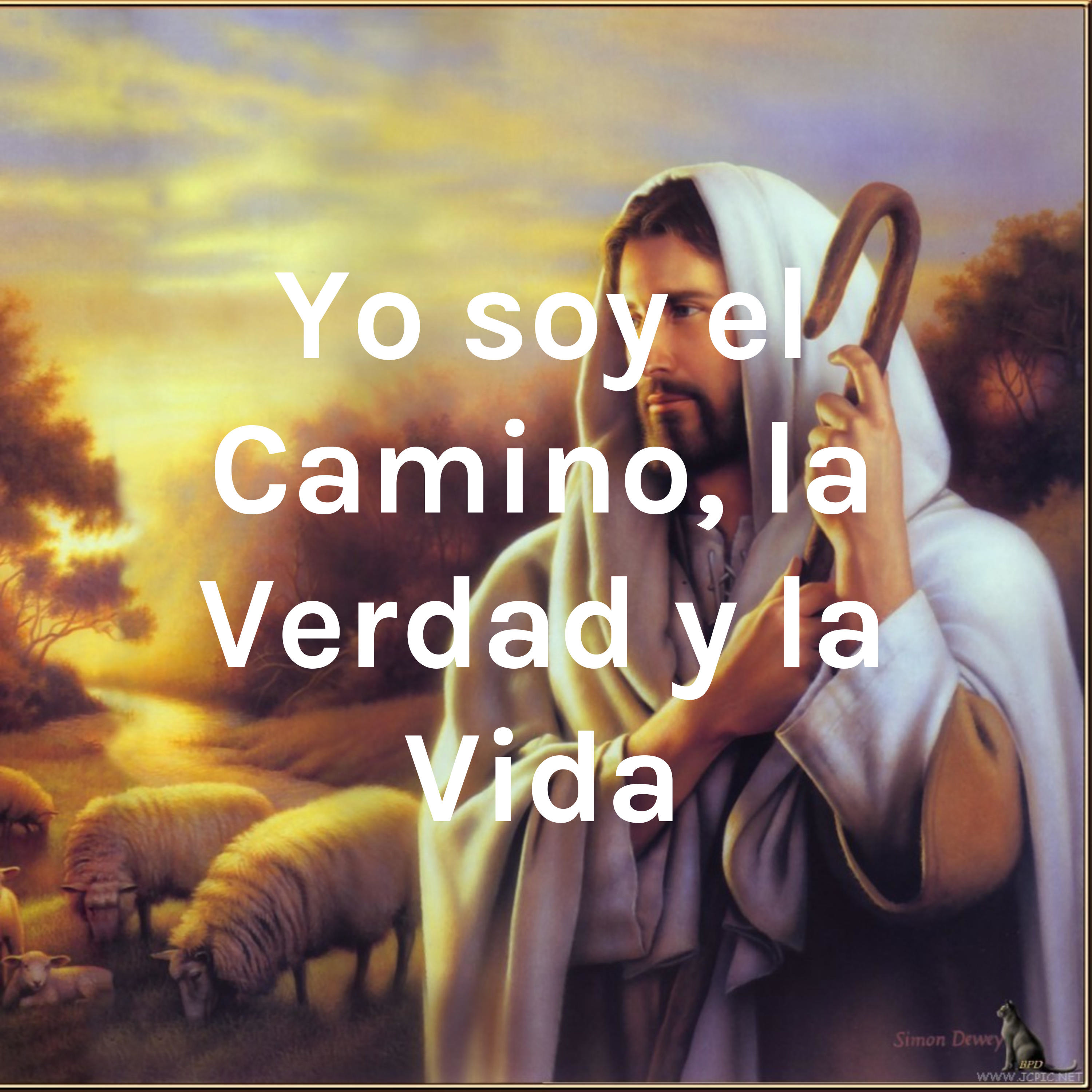 El Pastor y sus ovejas