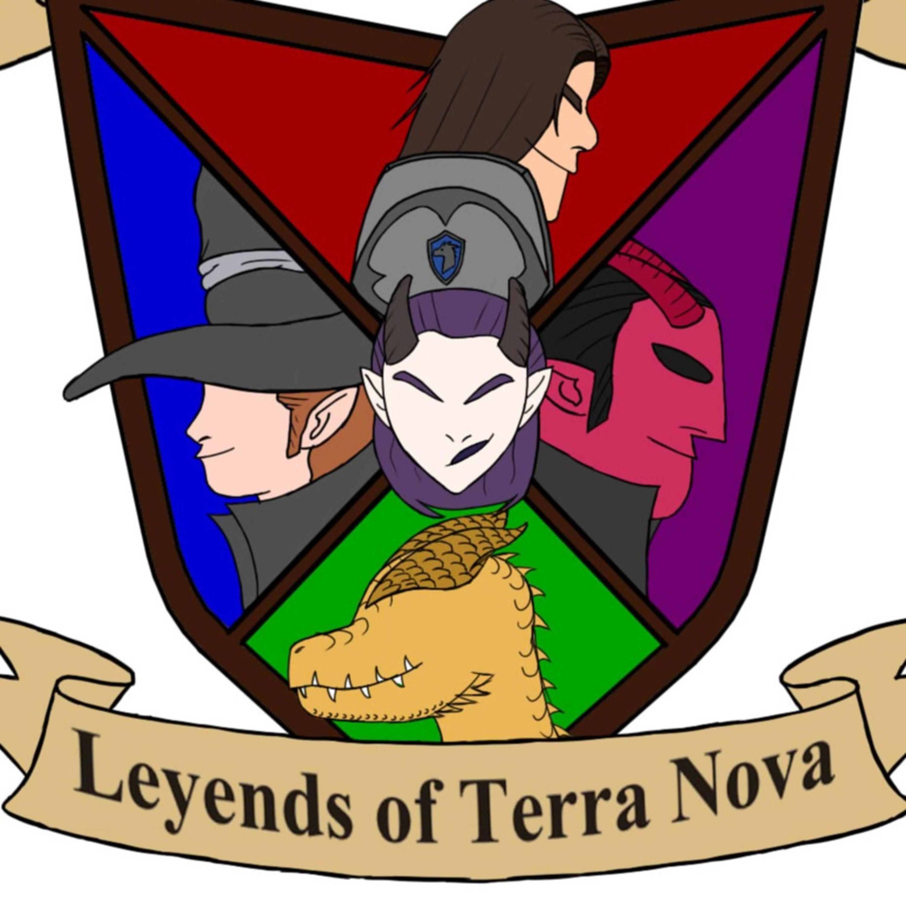 Leyendas de Terra Nova cover art