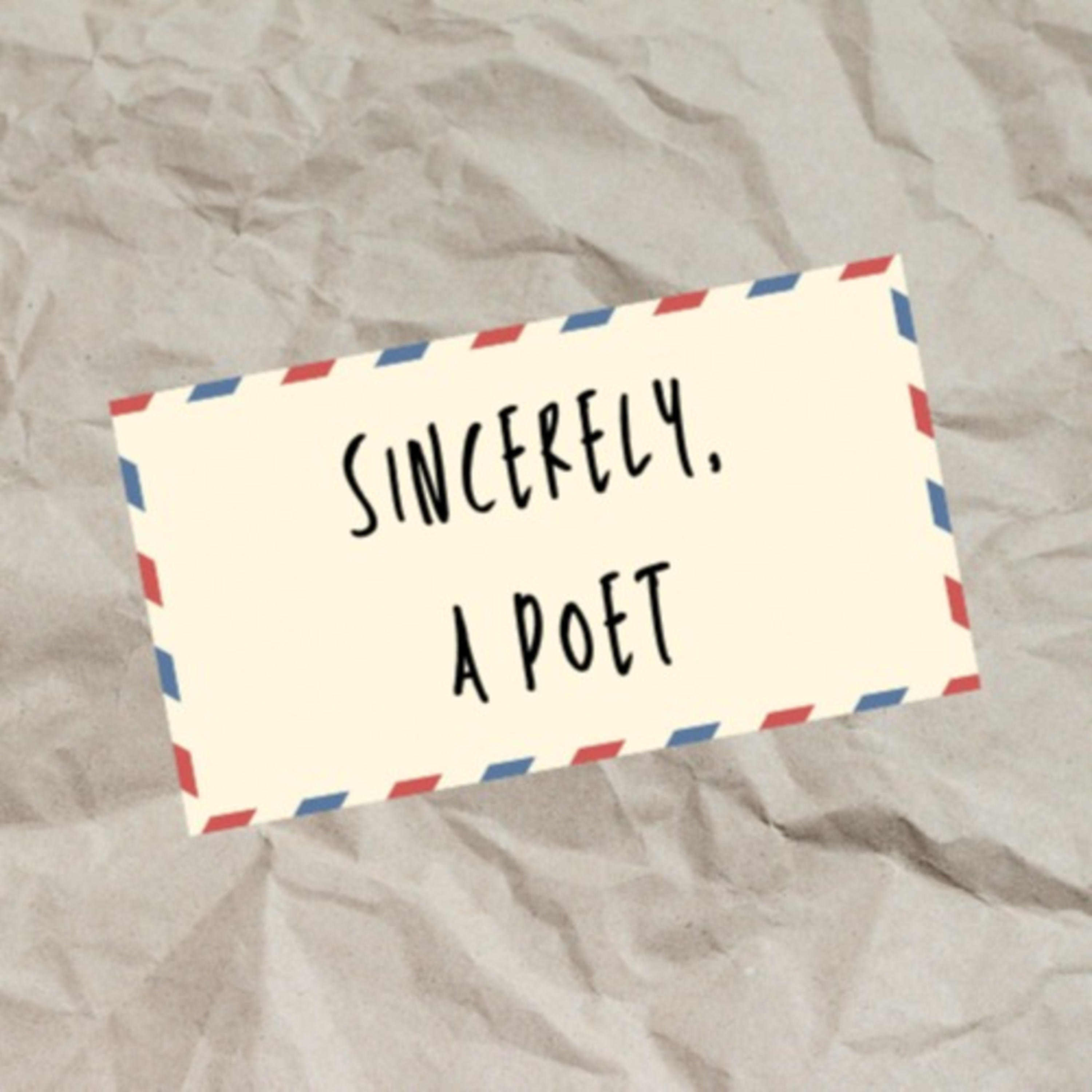 Sincerely, A Poet cover art