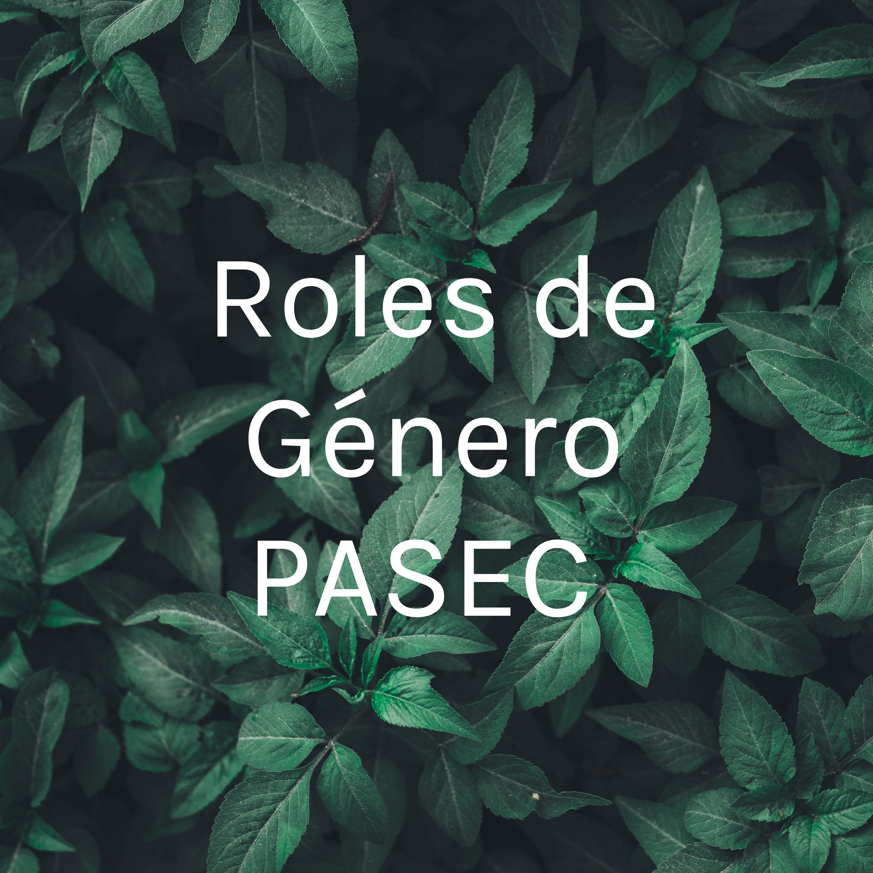 Roles de Género PASEC 