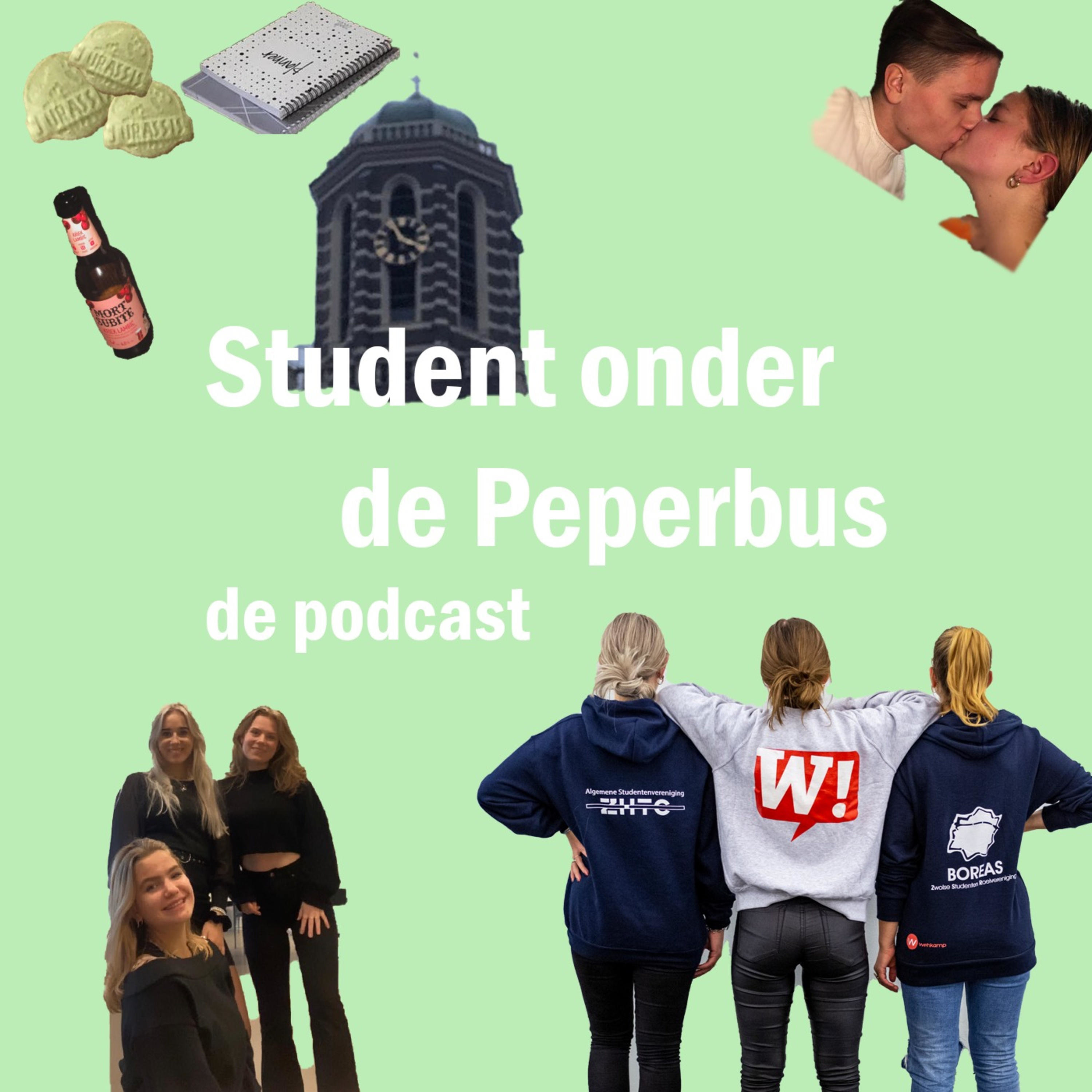 Student onder de Peperbus