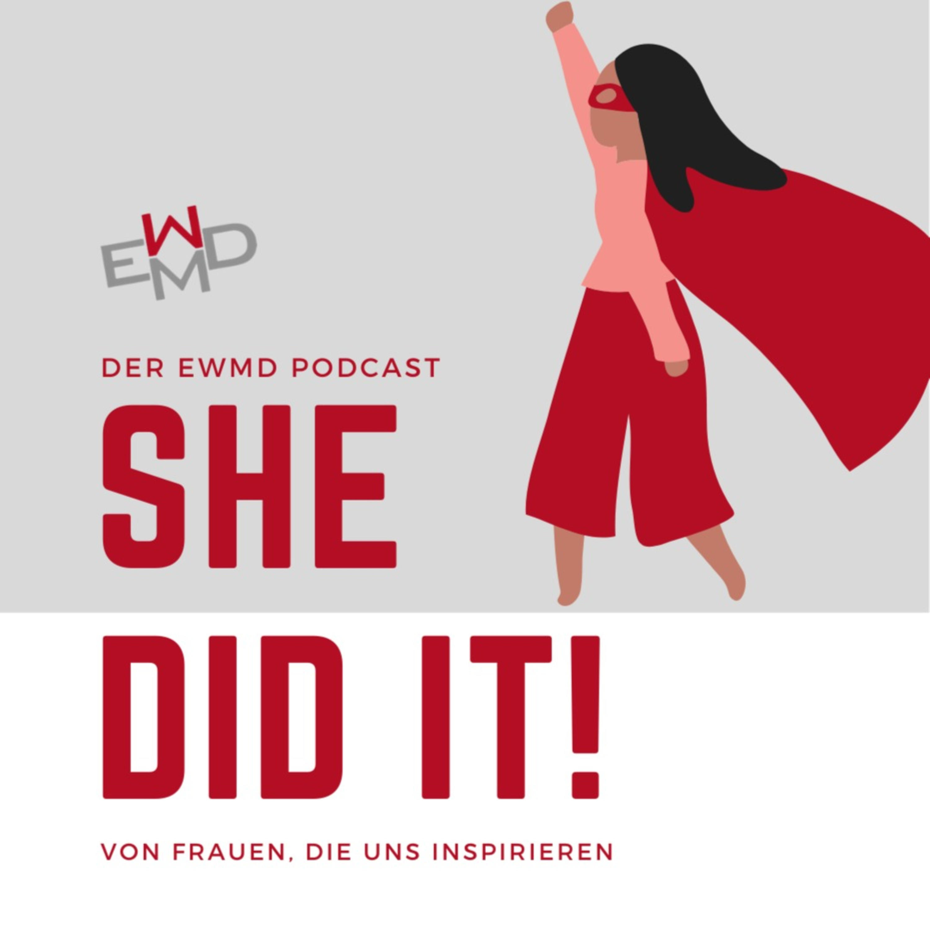 She did it