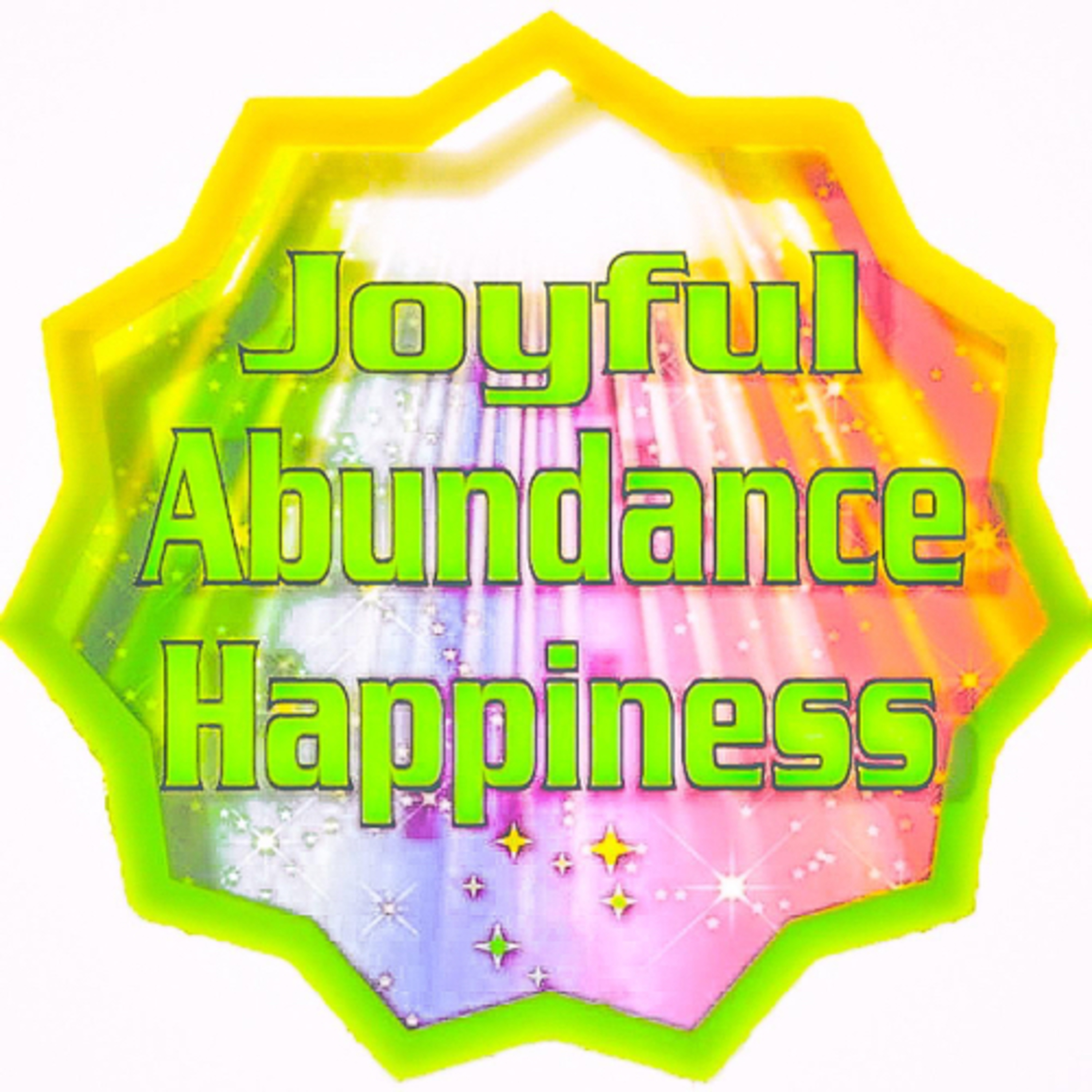 Joyful abundance happiness podcast artwork