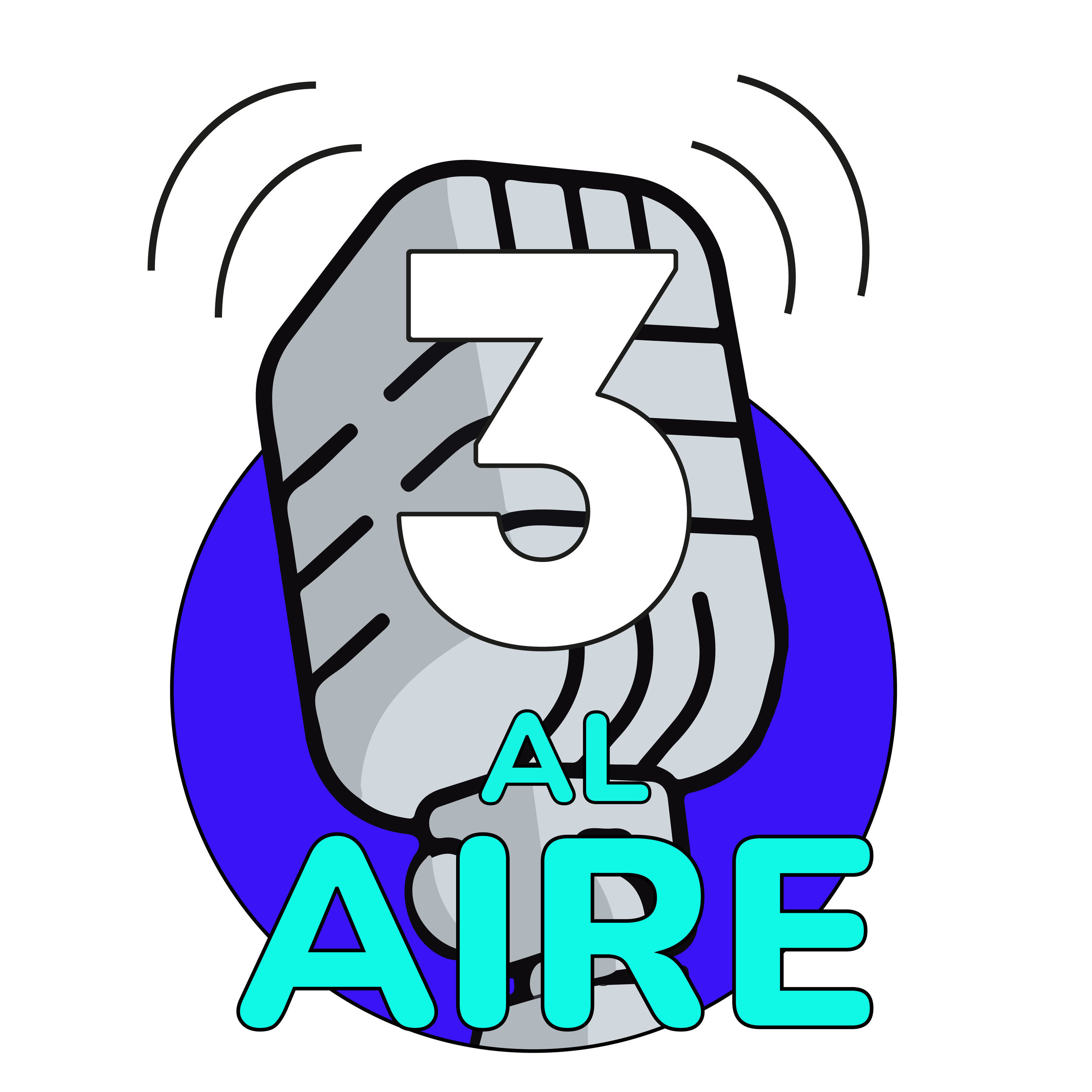 3 AL AIRE podcast artwork