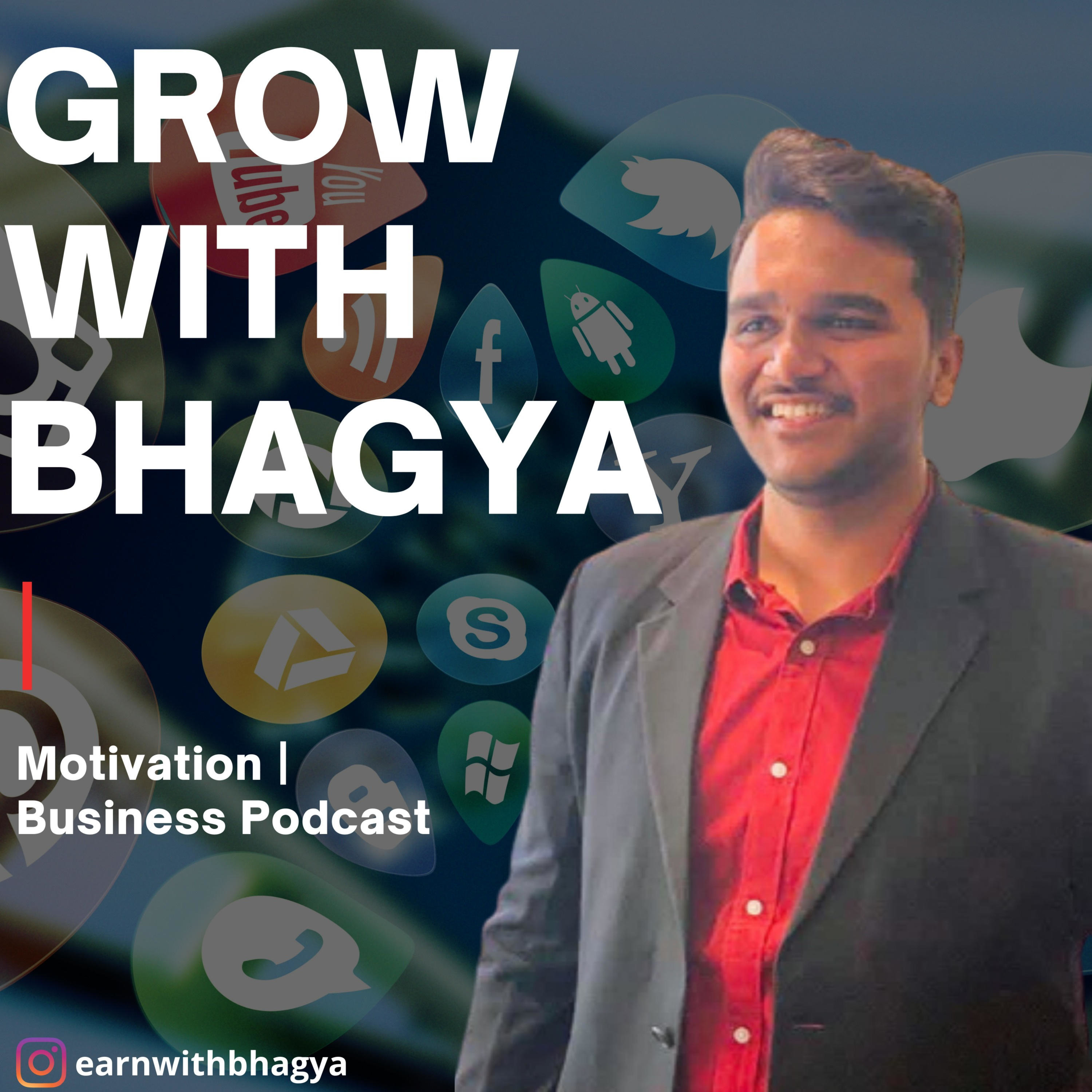 Grow with Bhagya | Business & Motivational Podcast cover art