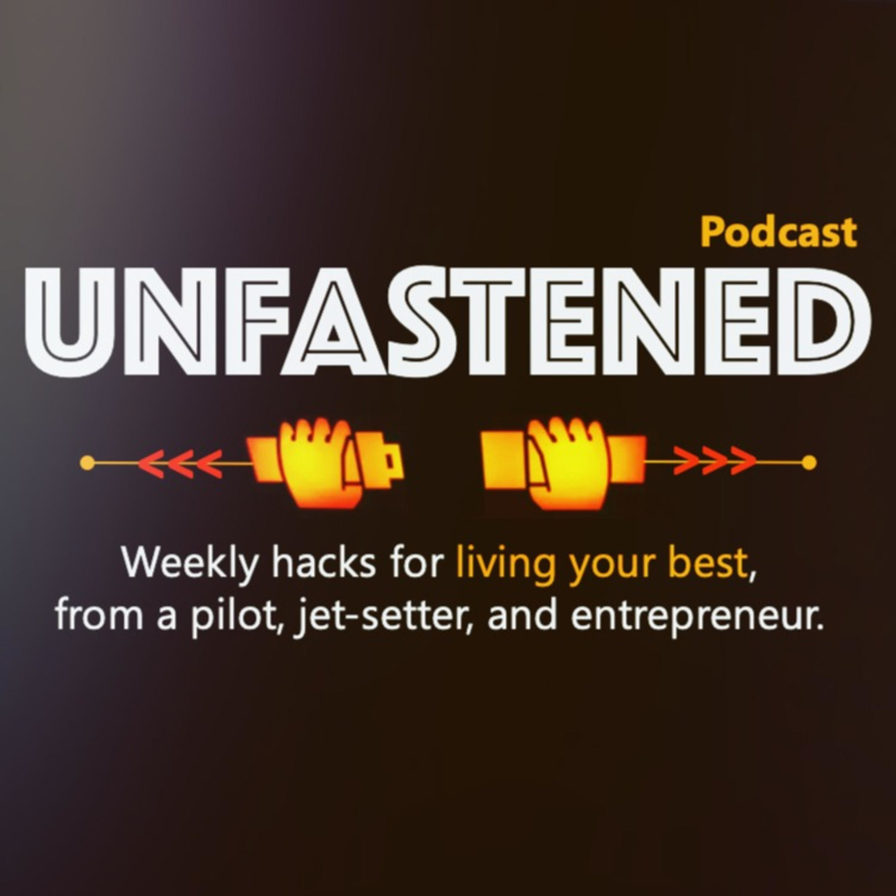 Unfastened podcast artwork