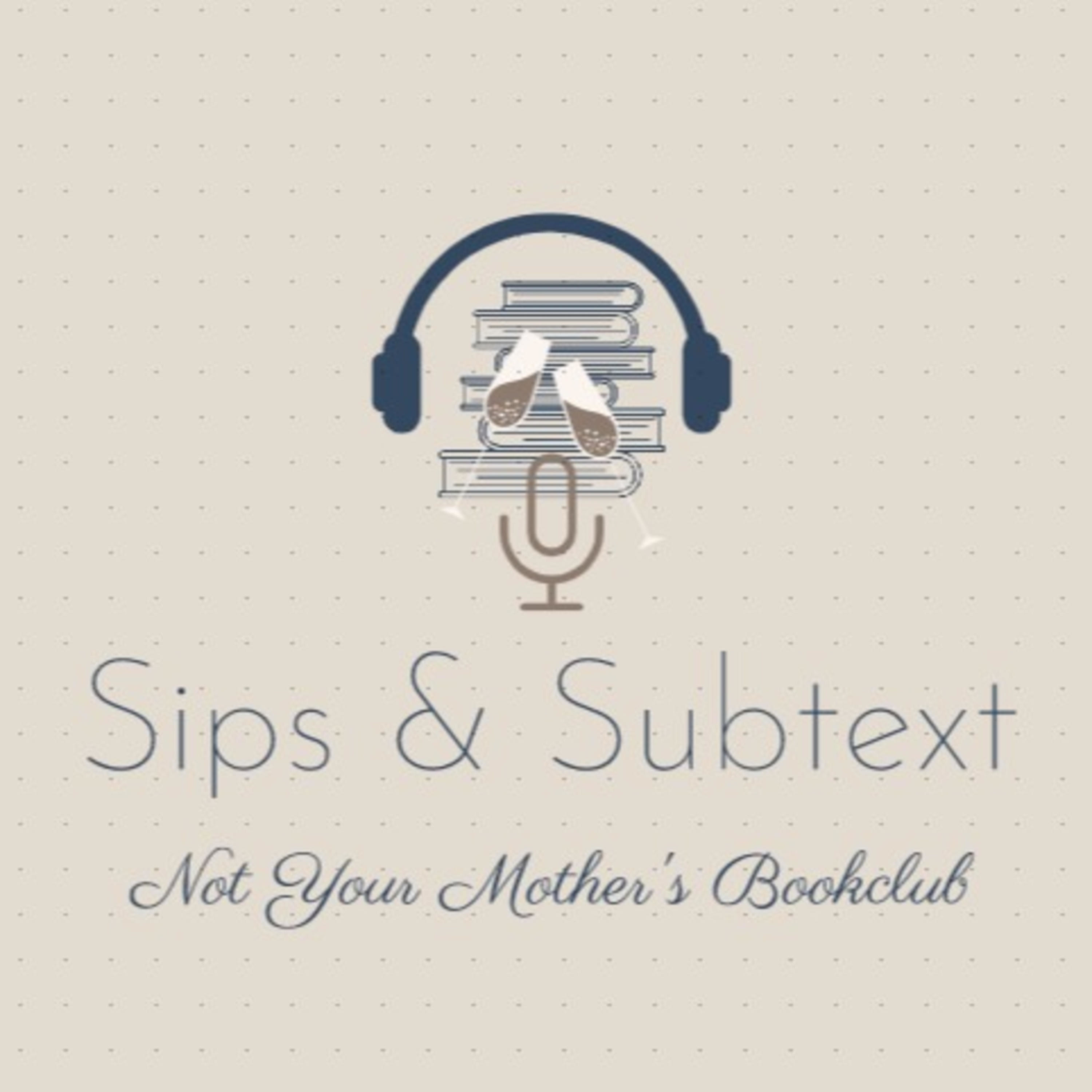 Sips and Subtext podcast artwork