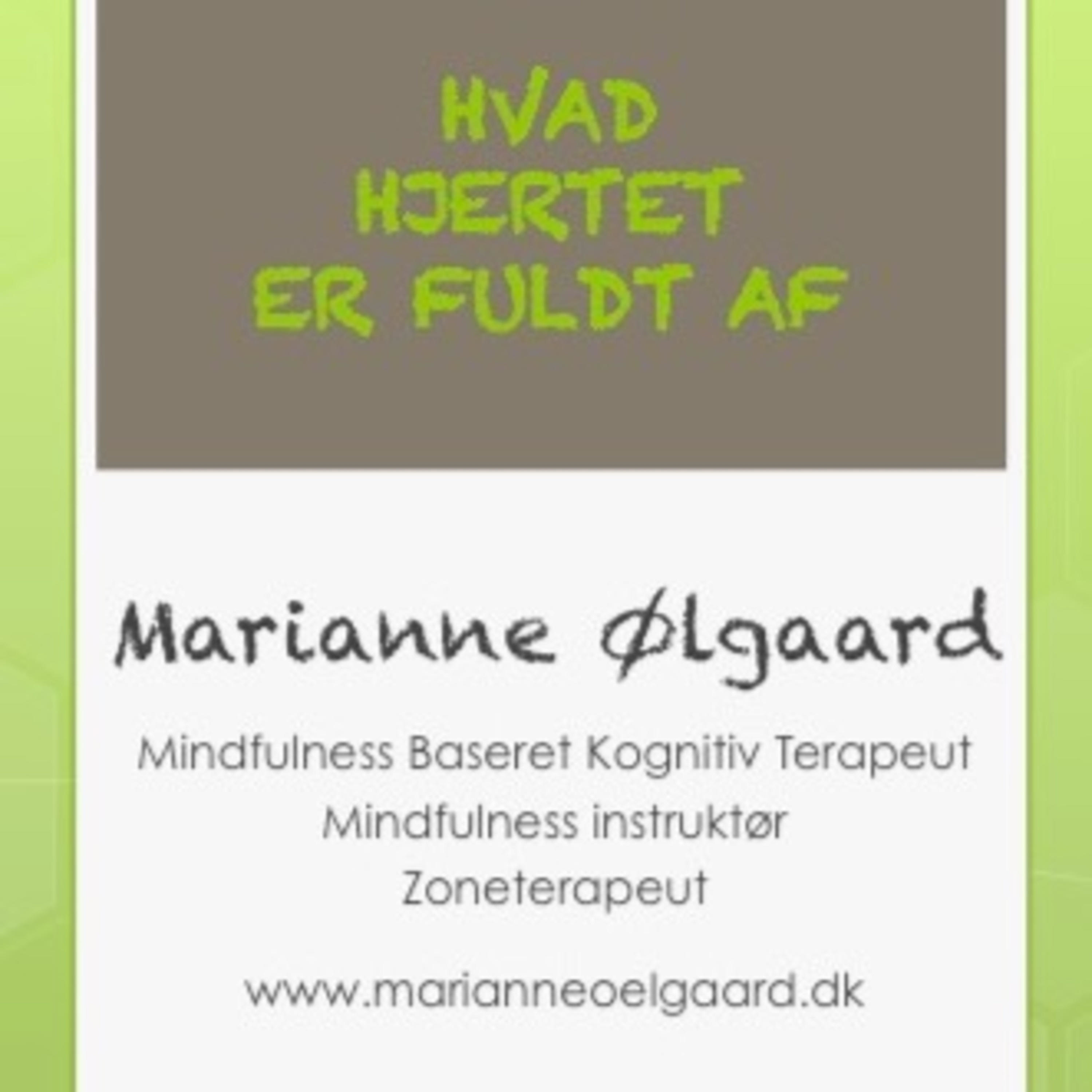 Hvad hjertet er fuldt af af Marianne Ølgaard