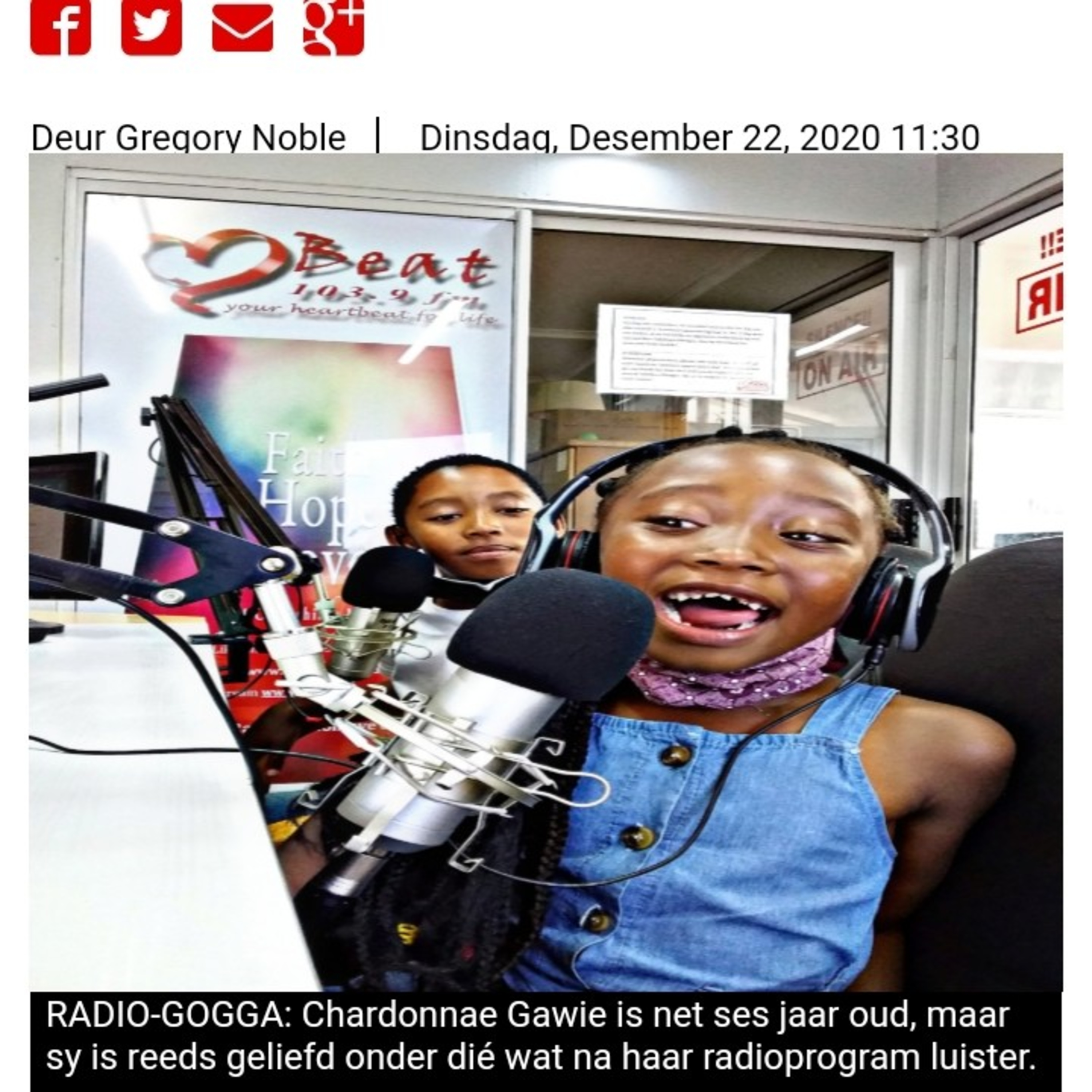 WELKOM BY Christo Gawie | Chardonnae Mickles-Gawie POTGOOI PROGRAMME