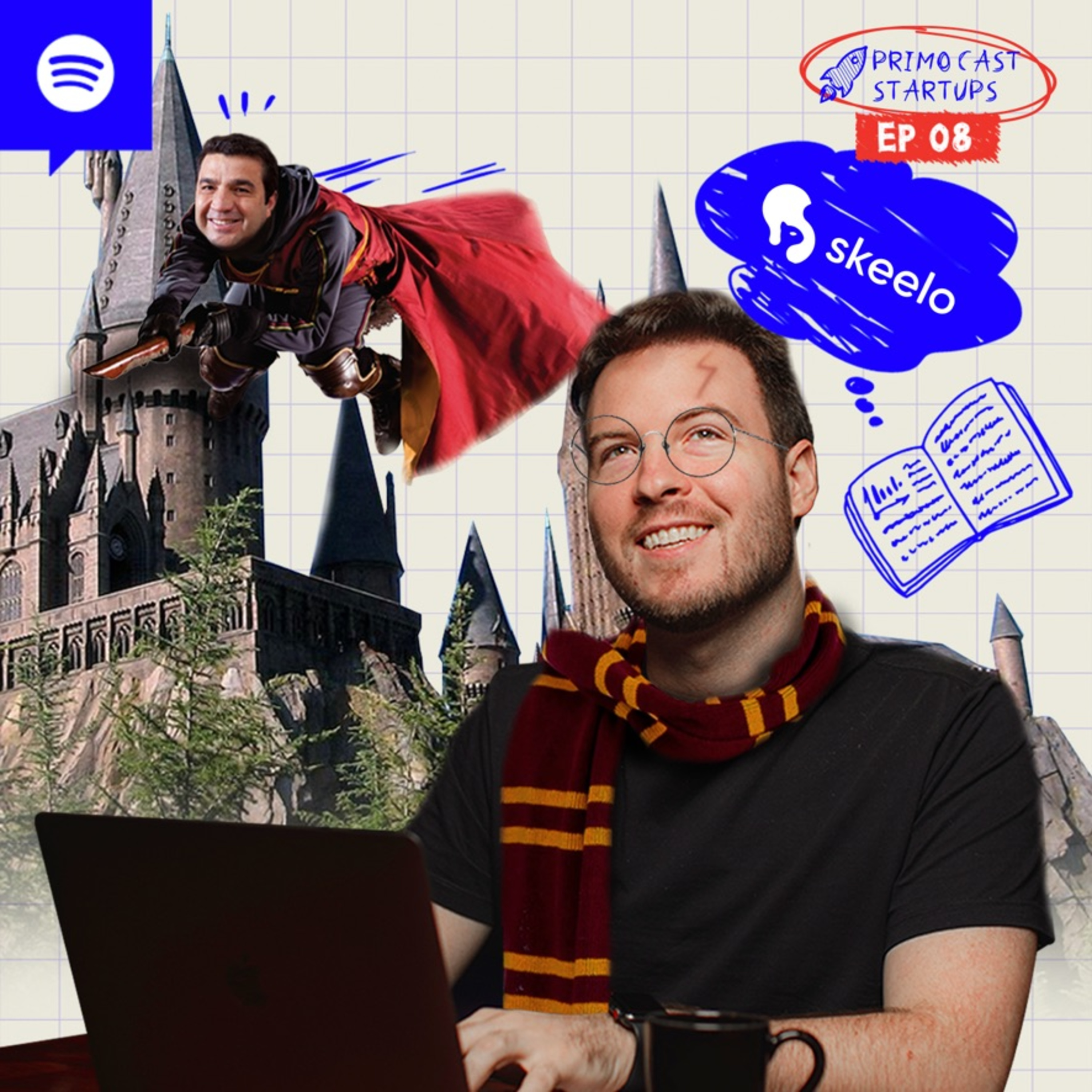 PrimoCast Startups 08 - A STARTUP COM 100 MILHÕES DE USUÁRIOS (SKEELO) episode artwork