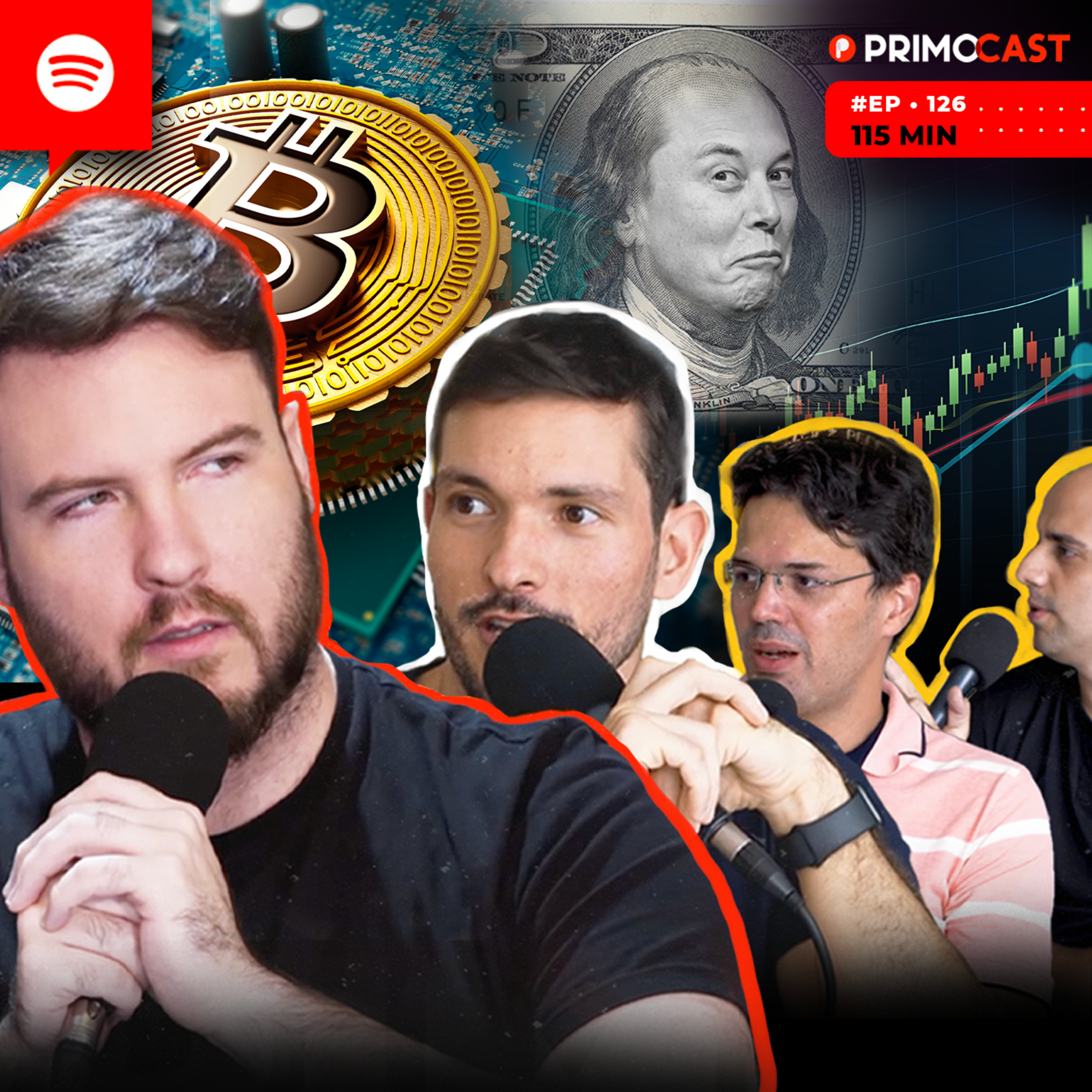 PrimoCast 126 - Bitcoin: Tudo o que você precisa saber antes de investir  episode artwork