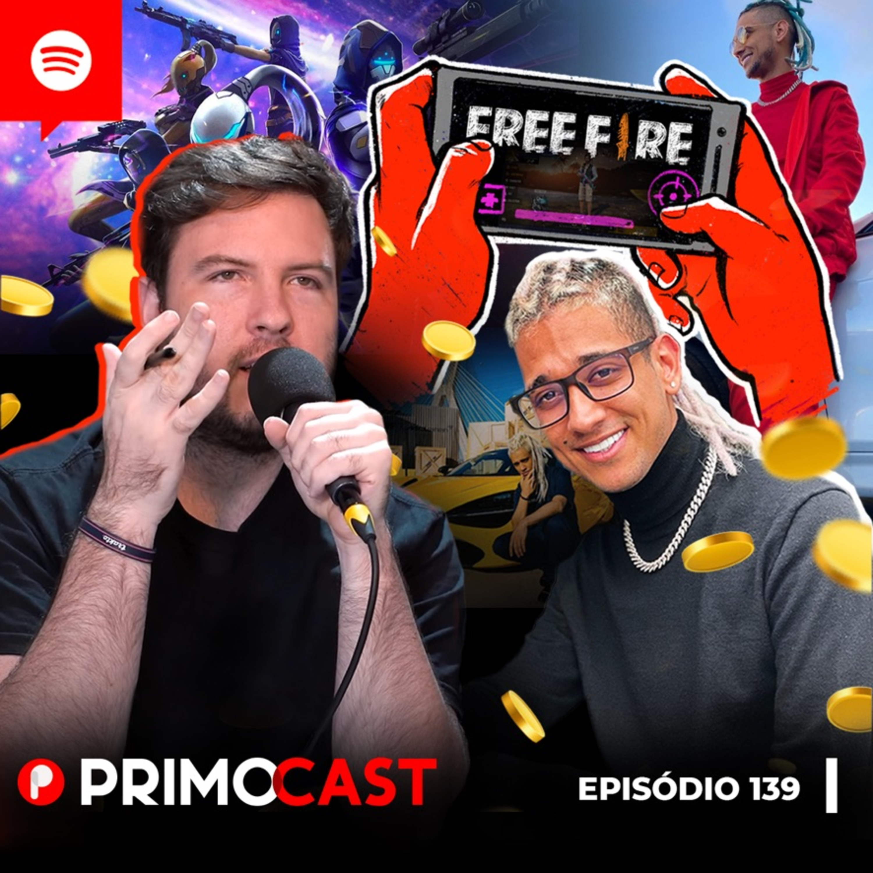 EP 139 - ELE FICOU MILIONÁRIO JOGANDO FREE FIRE (RODRIGO EL GATO)  episode artwork