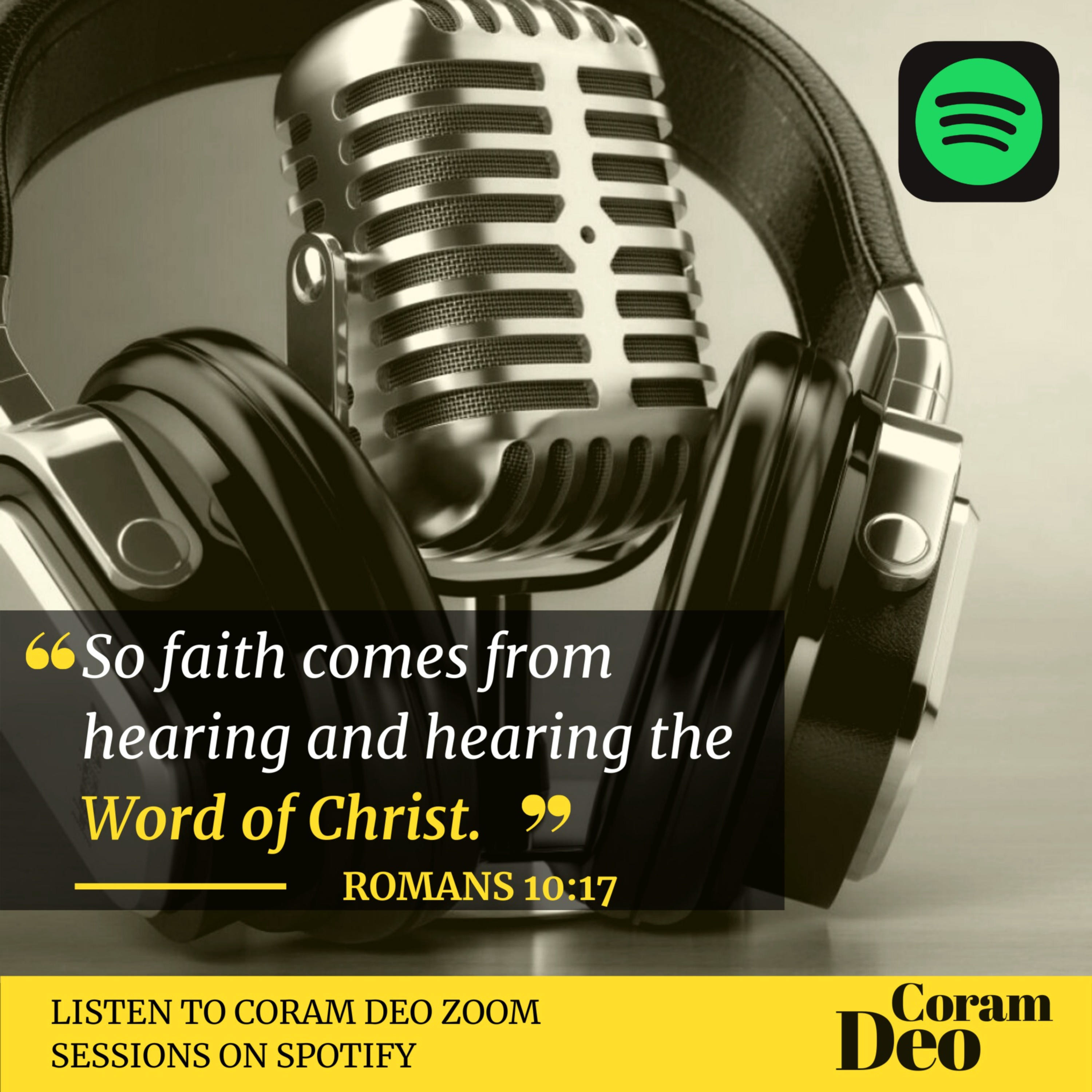CORAM DEO ZOOM SESSIONS
