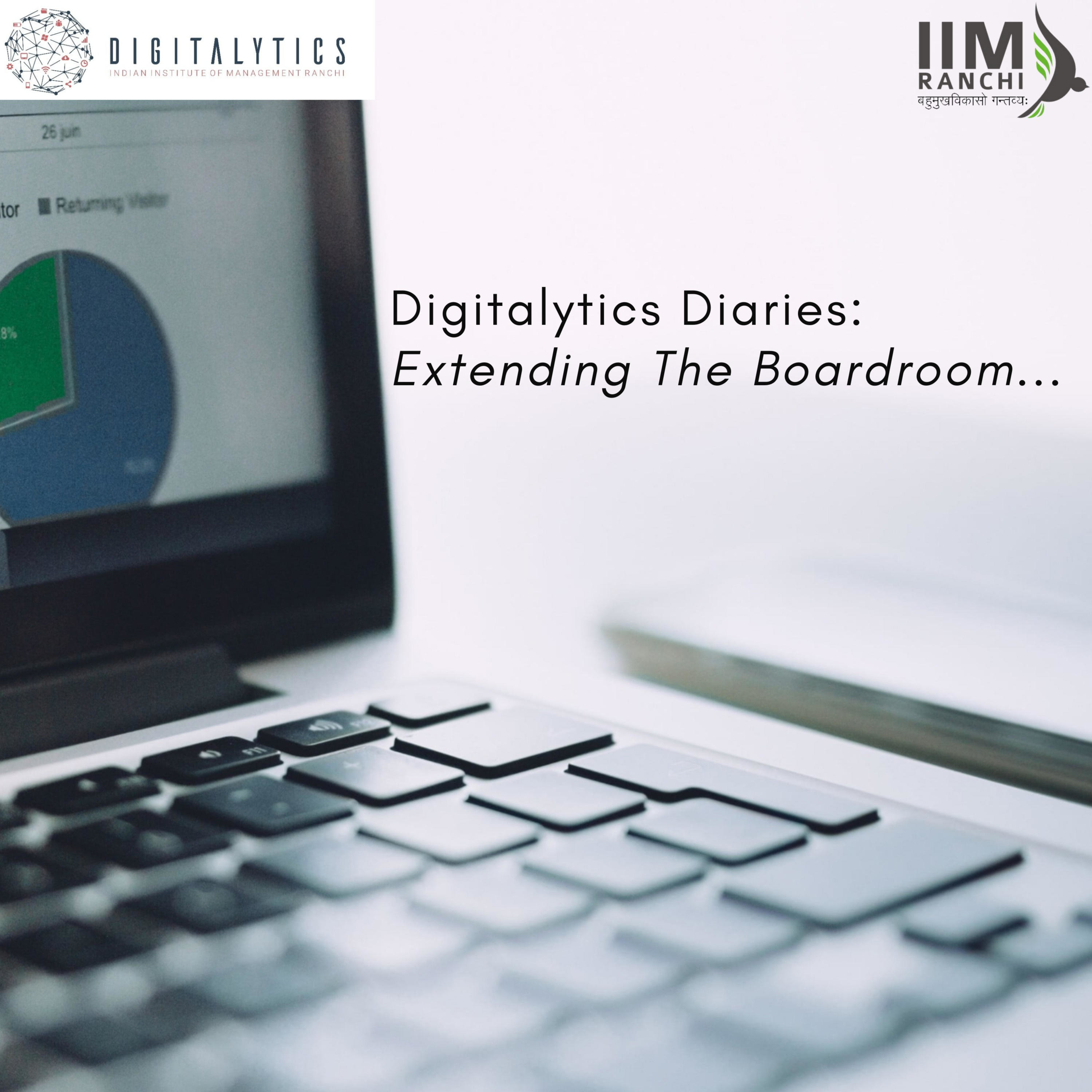 Digitalytics Diaries: Extending the Boardroom podcast artwork