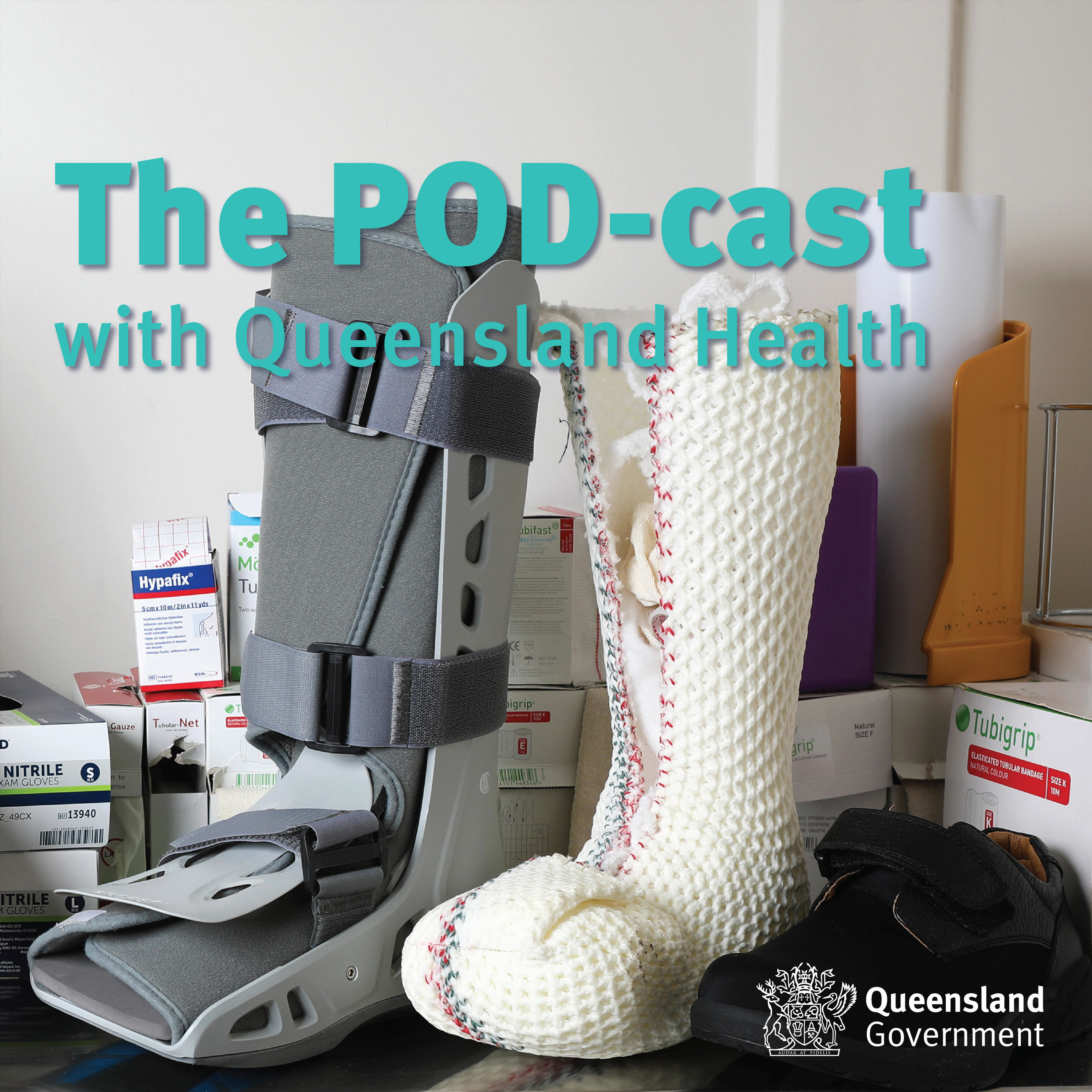 The POD-cast with Queensland Health podcast artwork