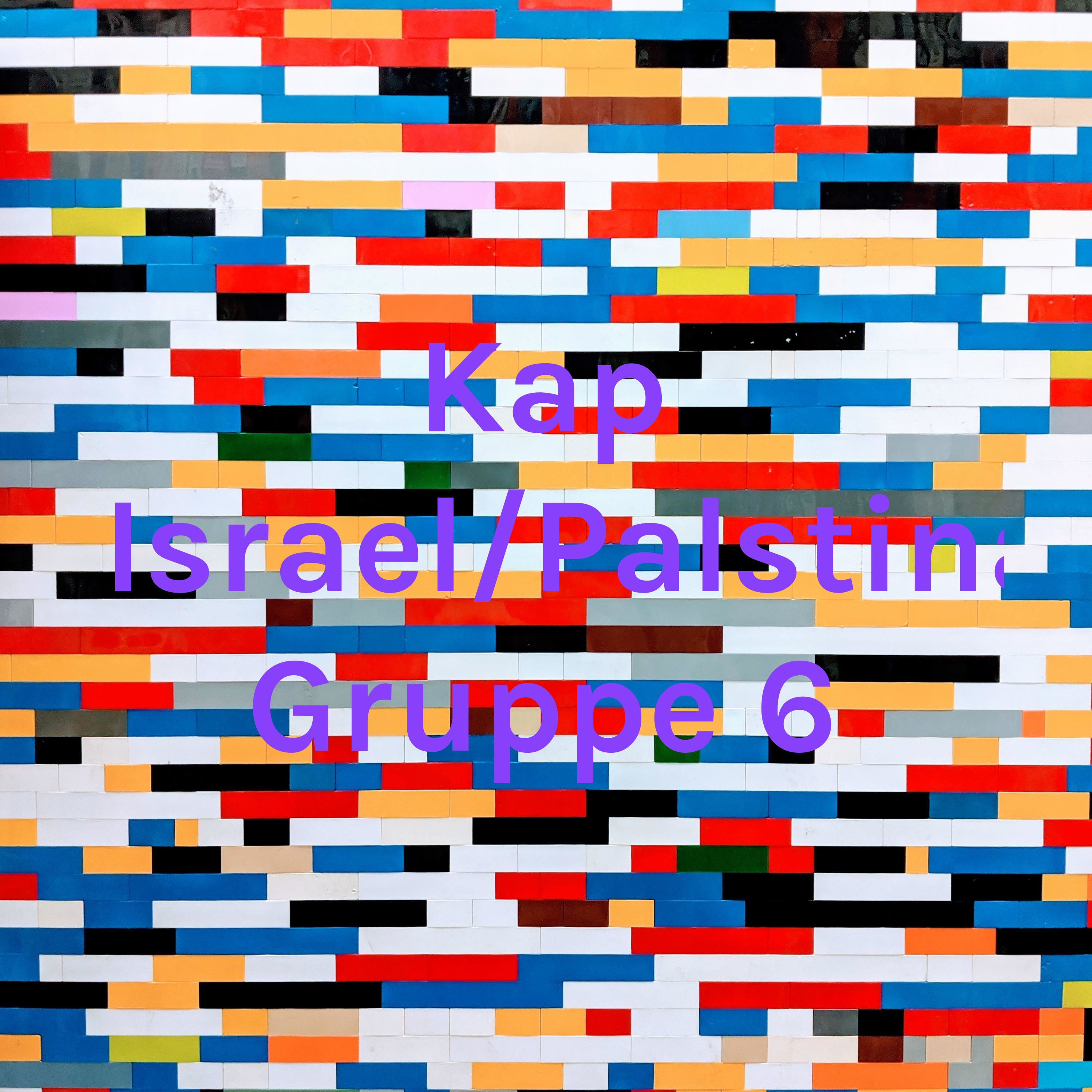 Kap 5 Israel/Palæstina. Gruppe 6 af Mette