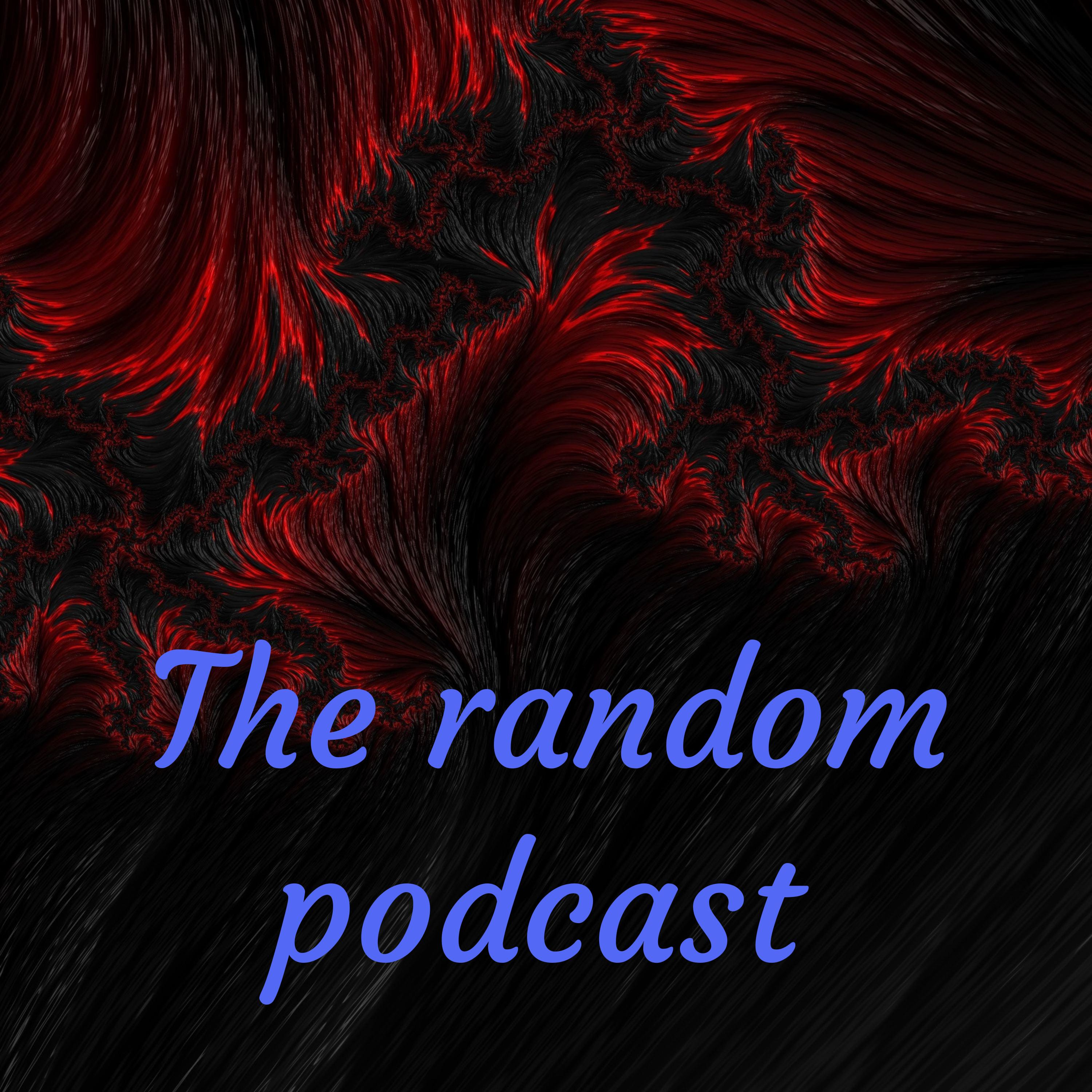 The random podcast cover art