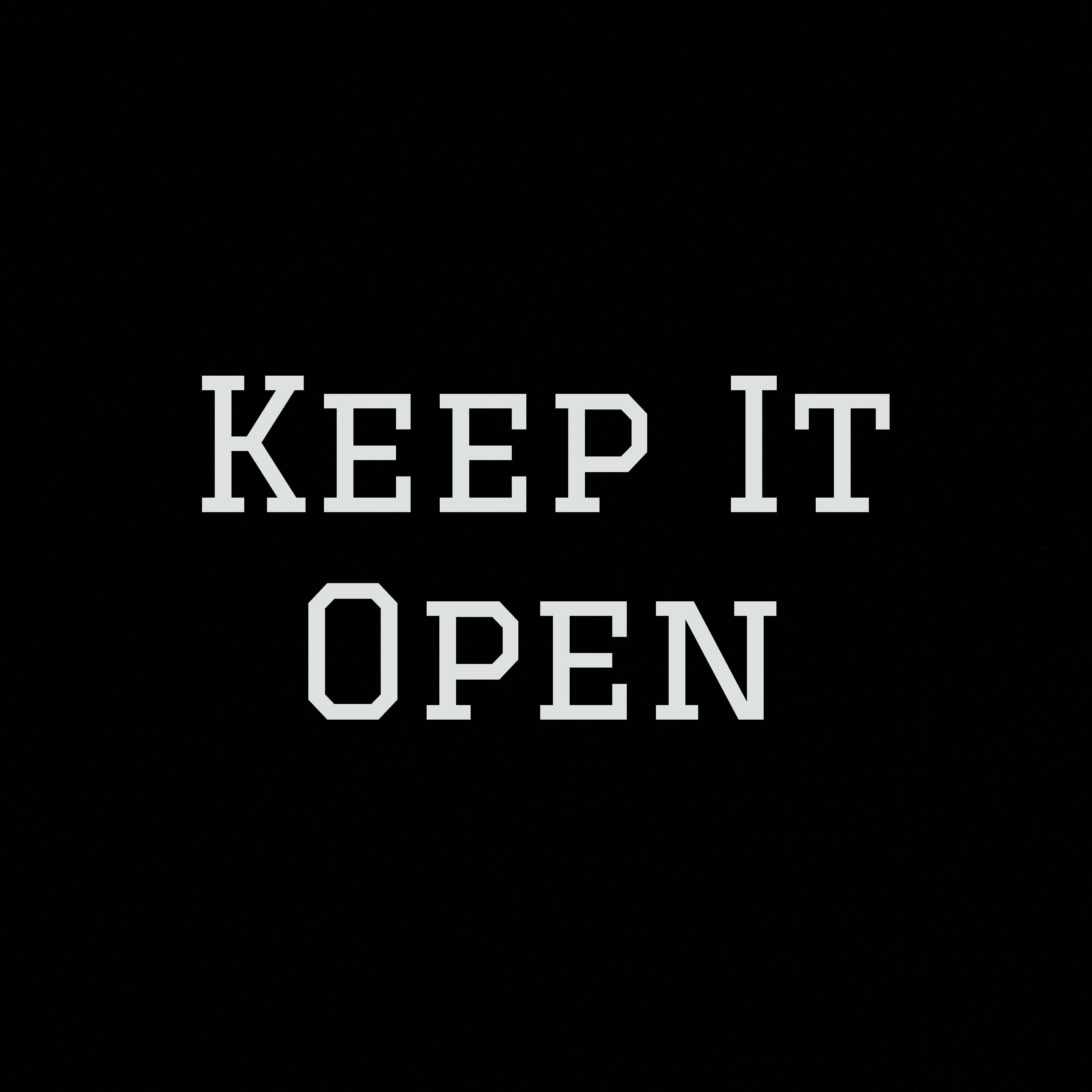 Keep It Open #2 episode artwork
