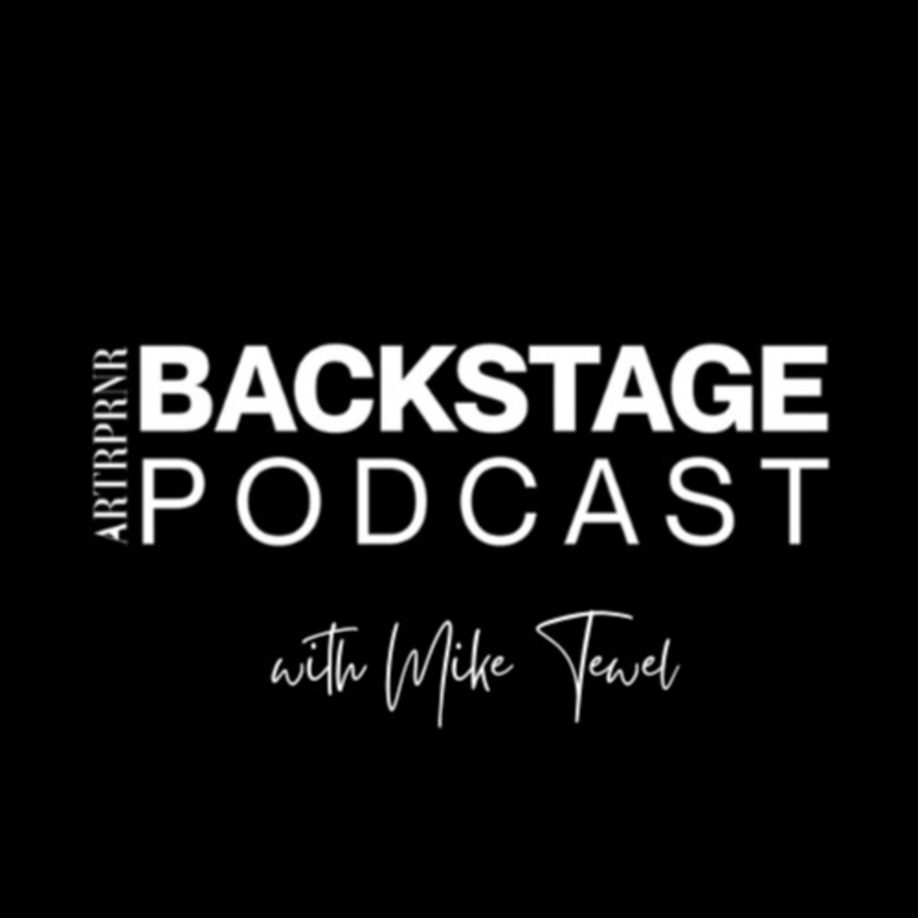 BACKSTAGE with Mike Tewel podcast artwork
