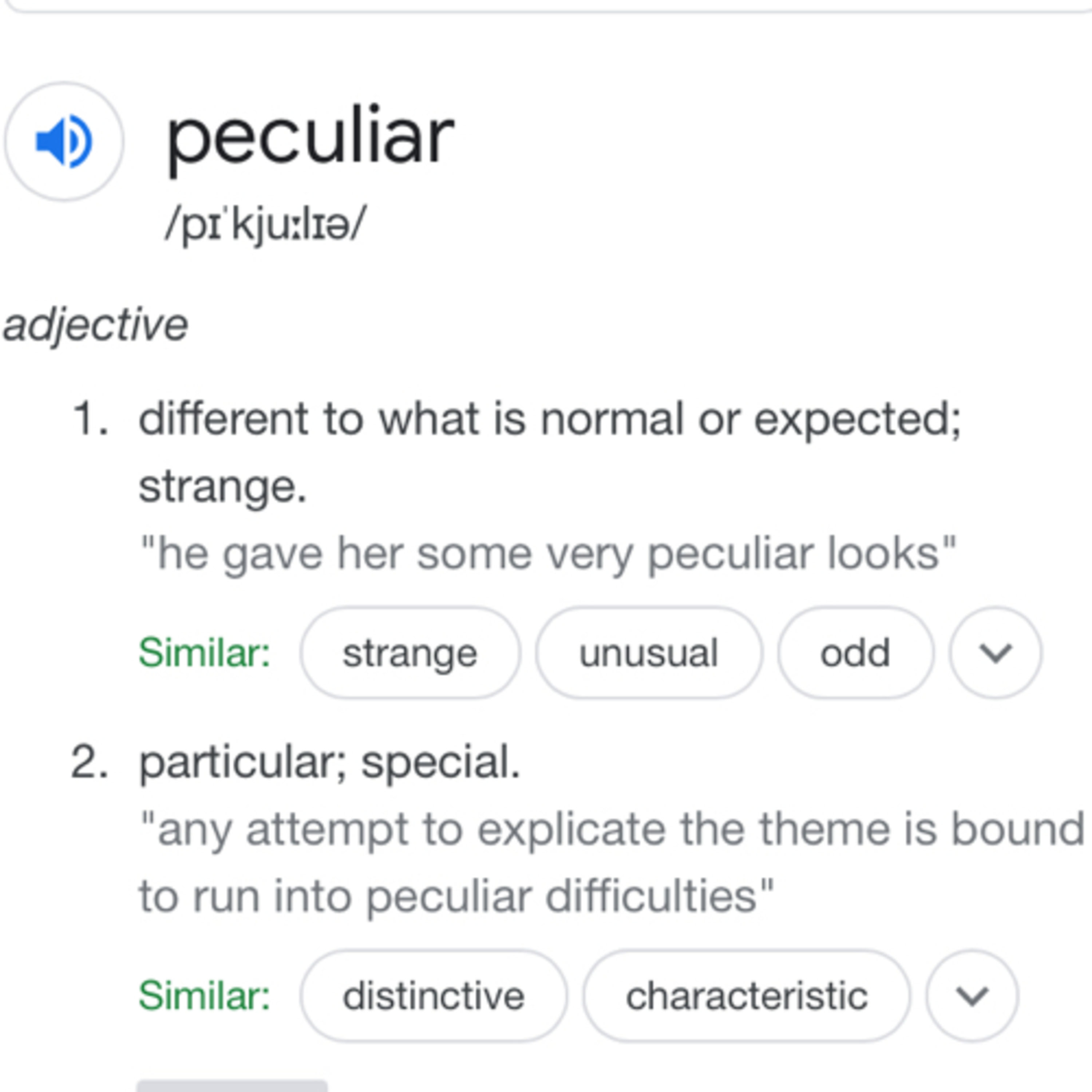 Peculiar Podcast