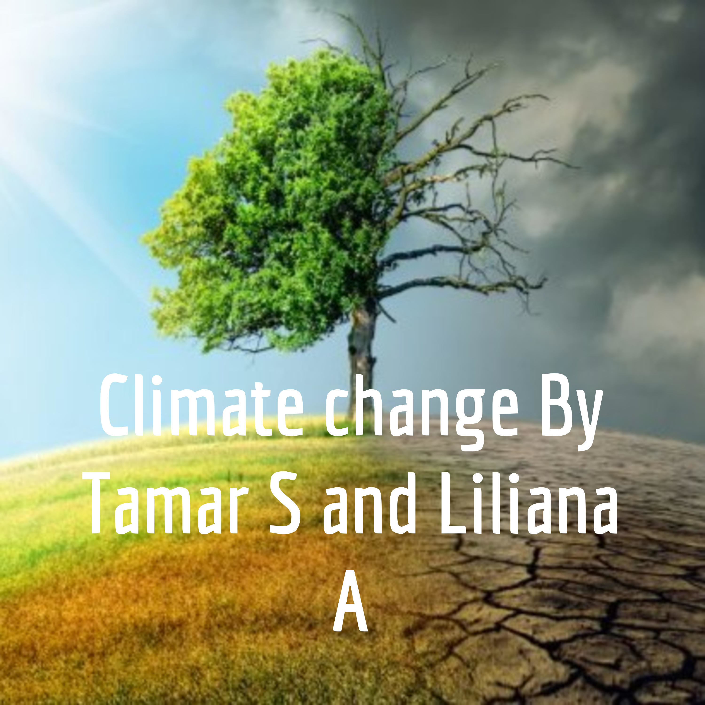 Climate change By Tamar S and Liliana A