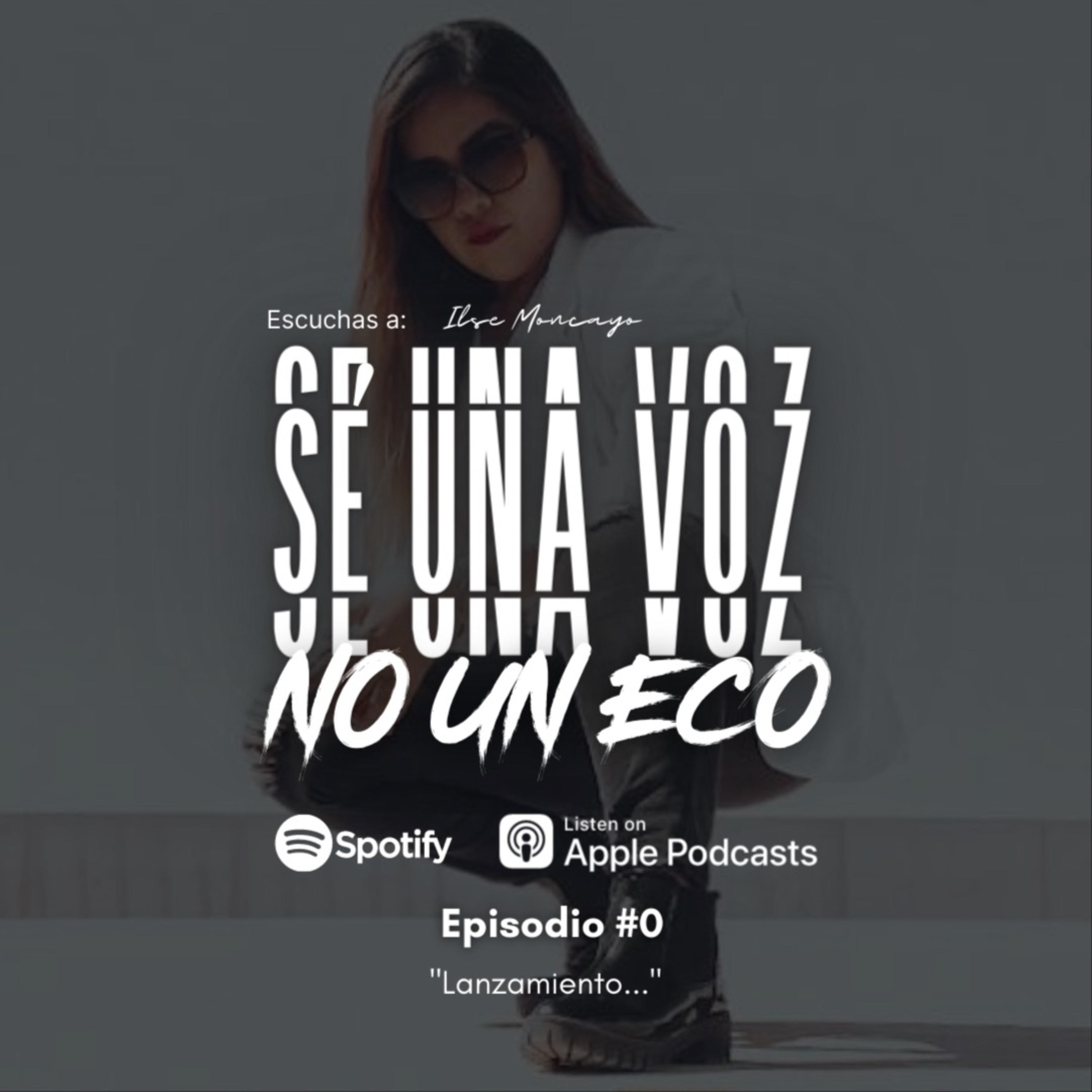 "SÉ UNA VOZ, NO UN ECO"