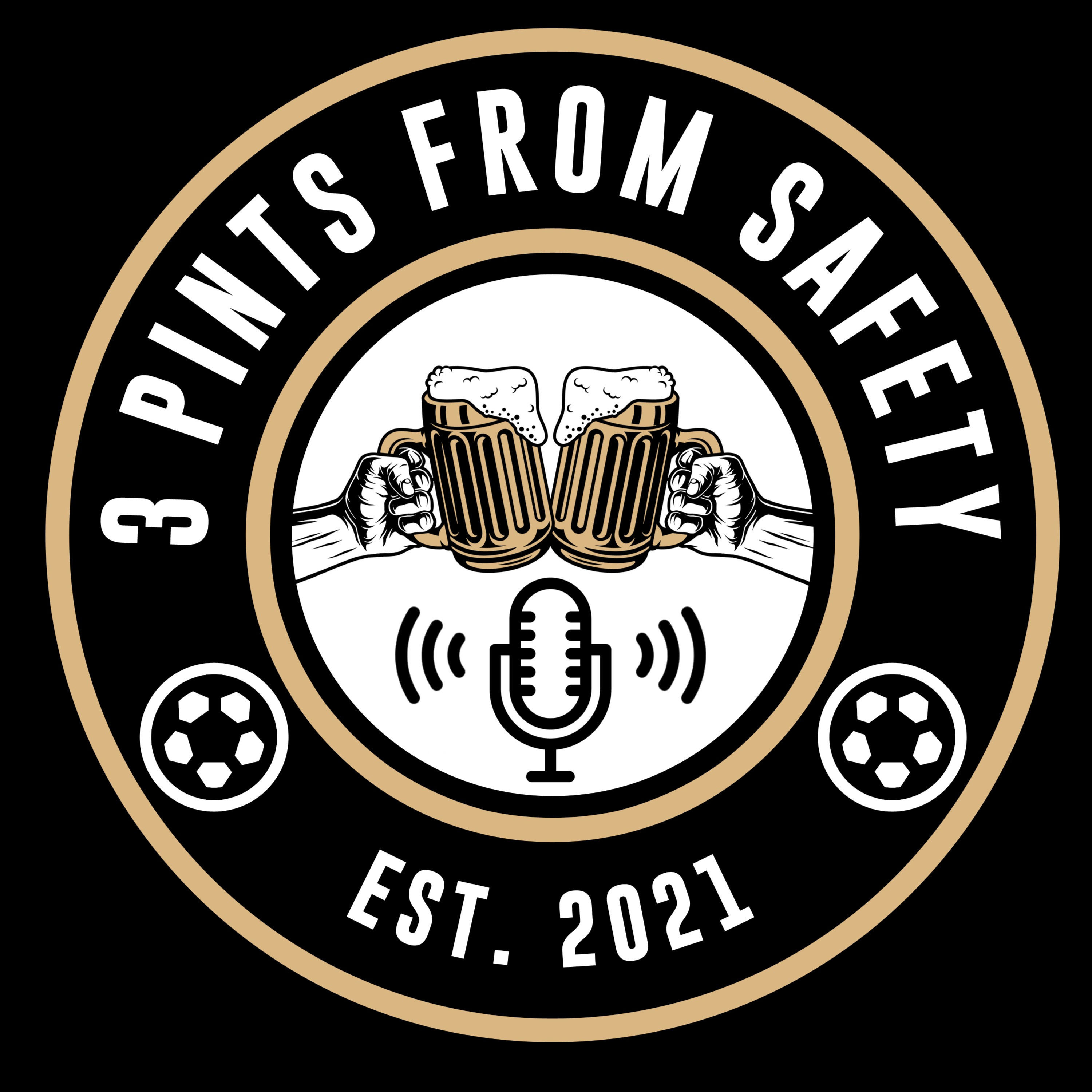 3 Pints from Safety podcast artwork