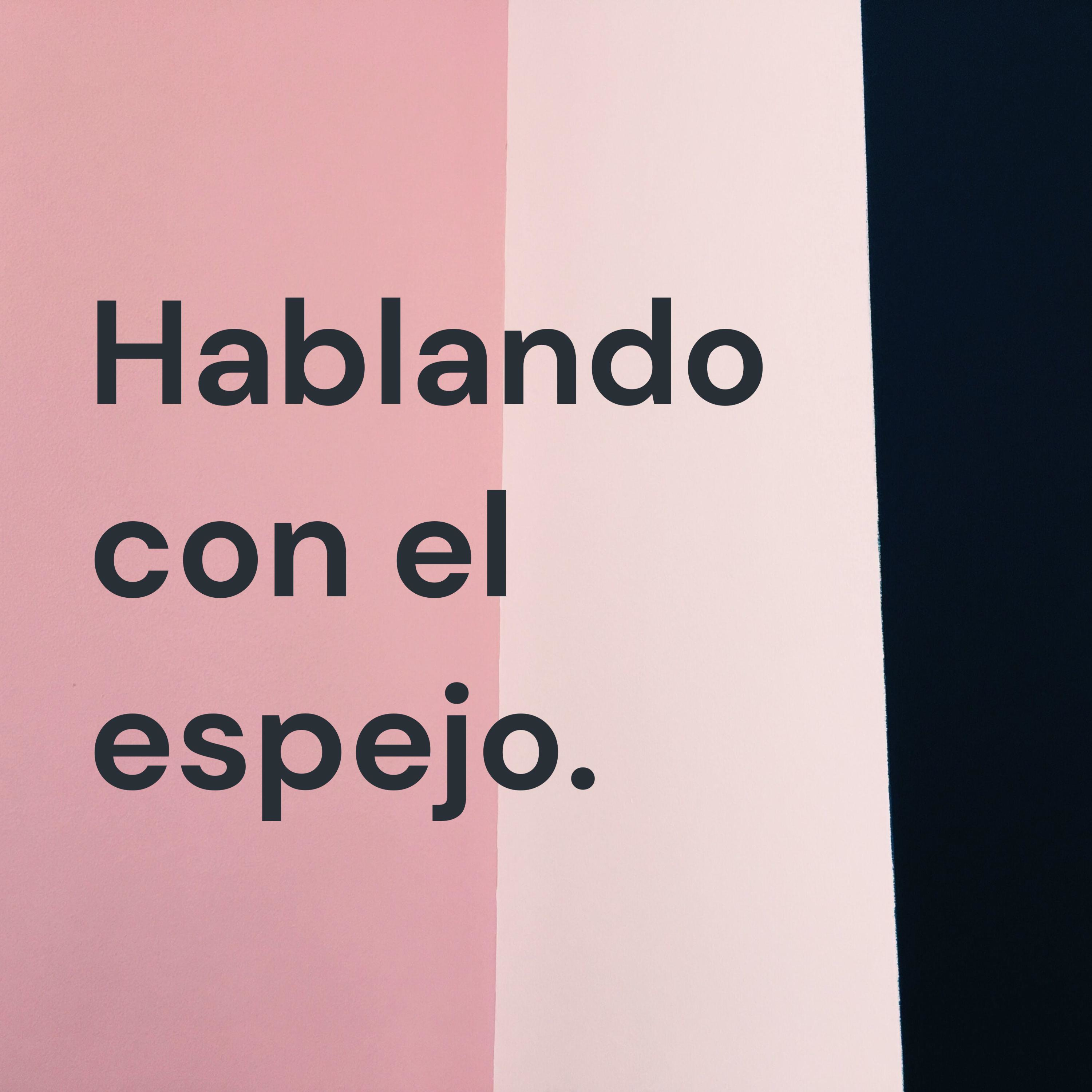 Hablando con el espejo. cover art