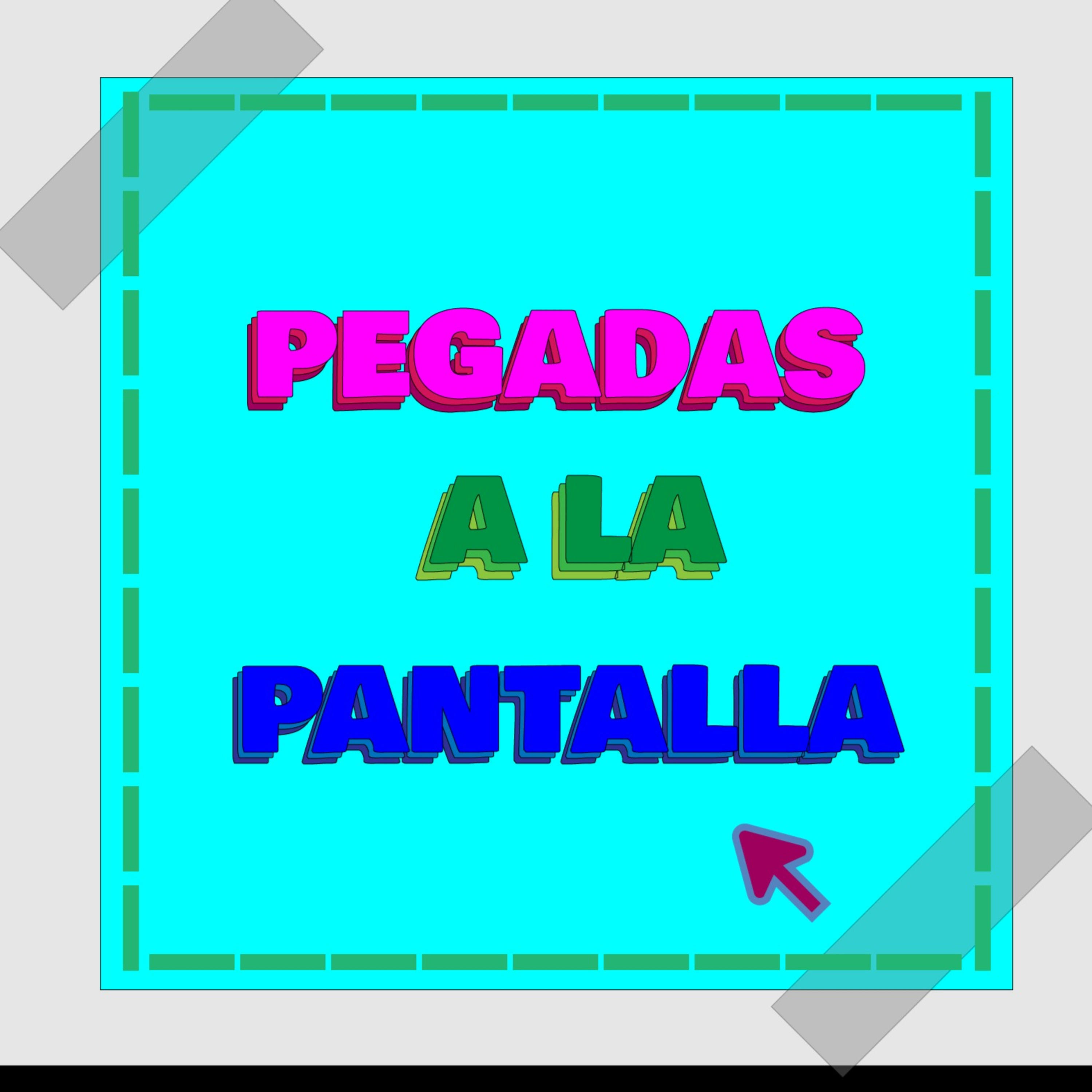 Pegadas a la pantalla
