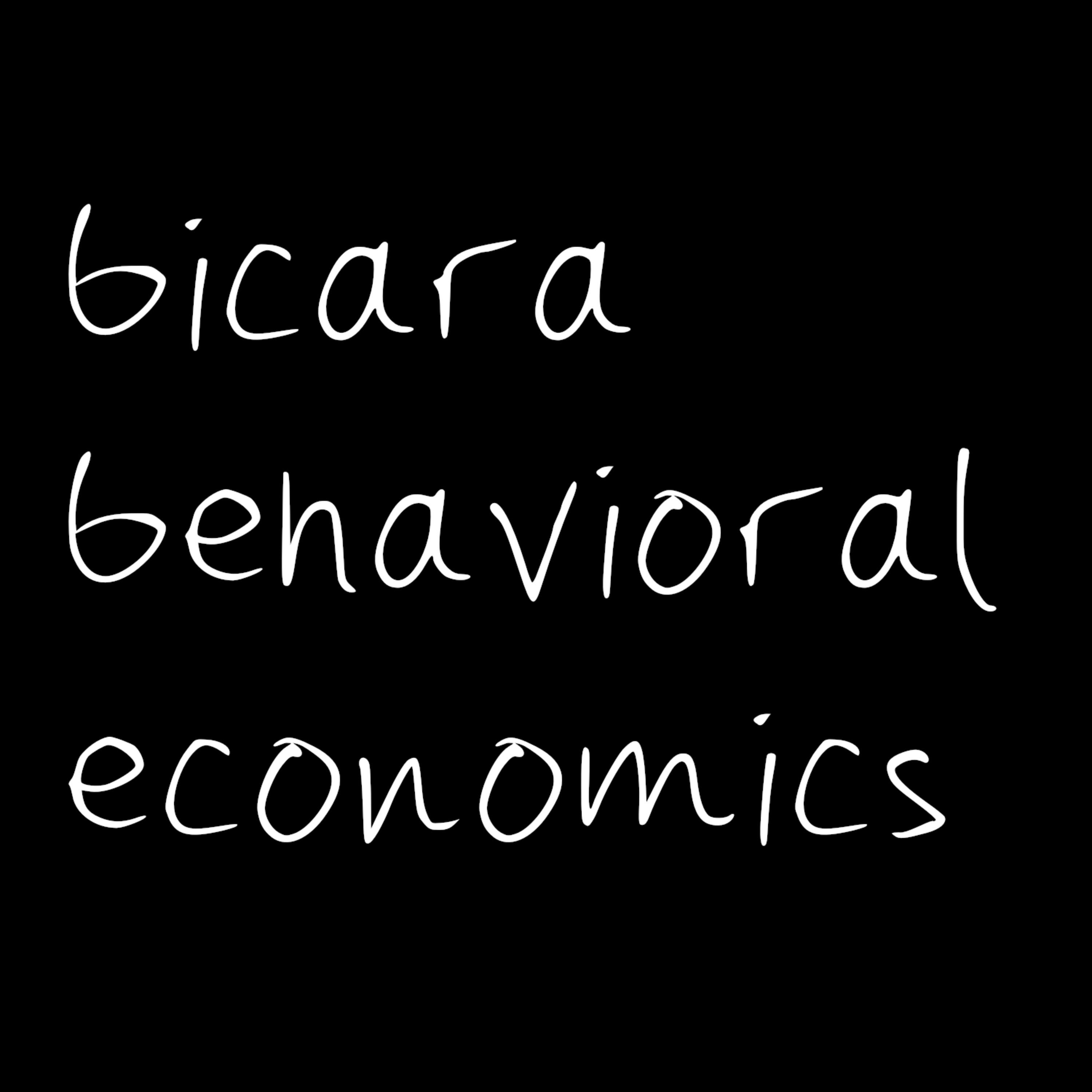 bicara behavioral economics podcast artwork