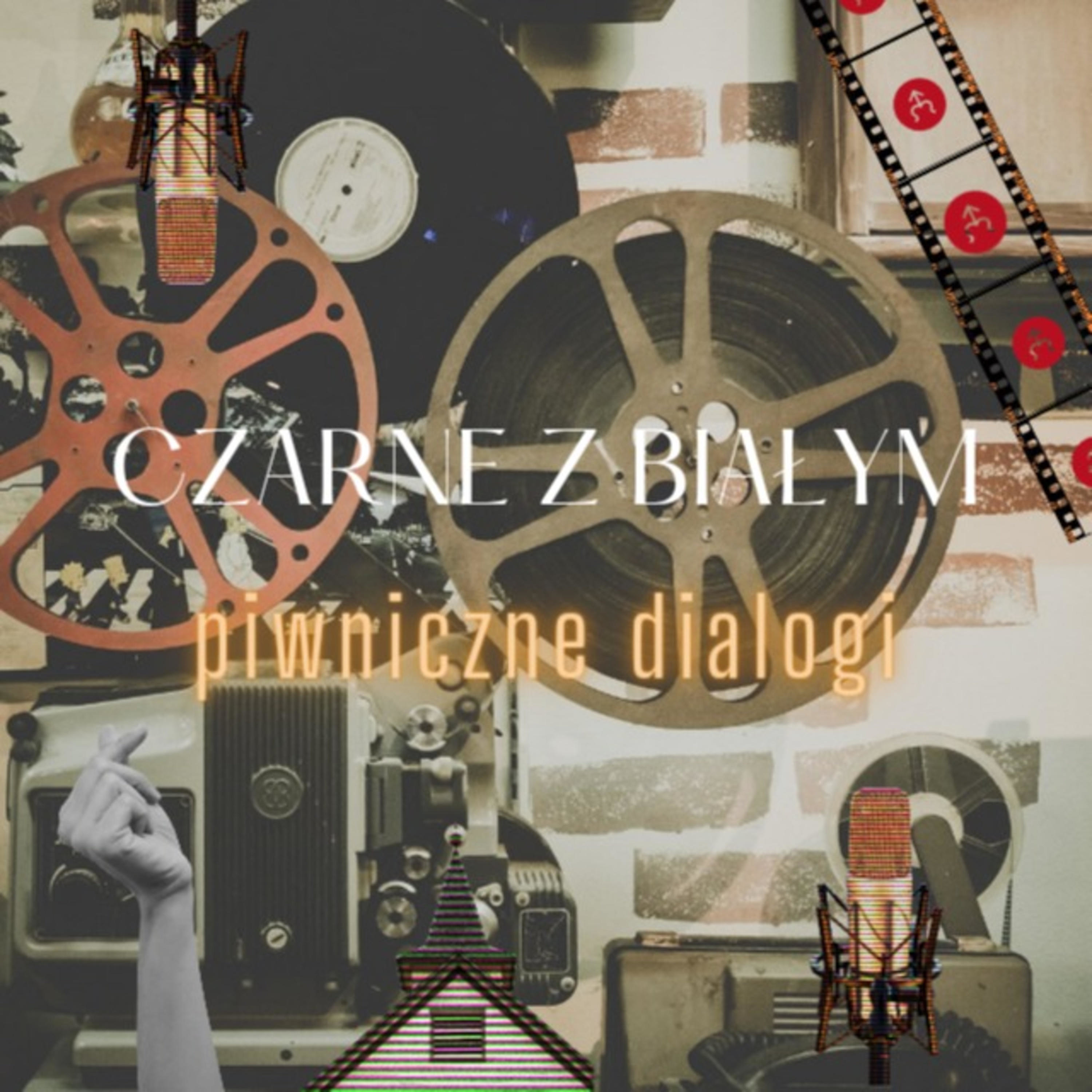 Czarne z białym podcast artwork