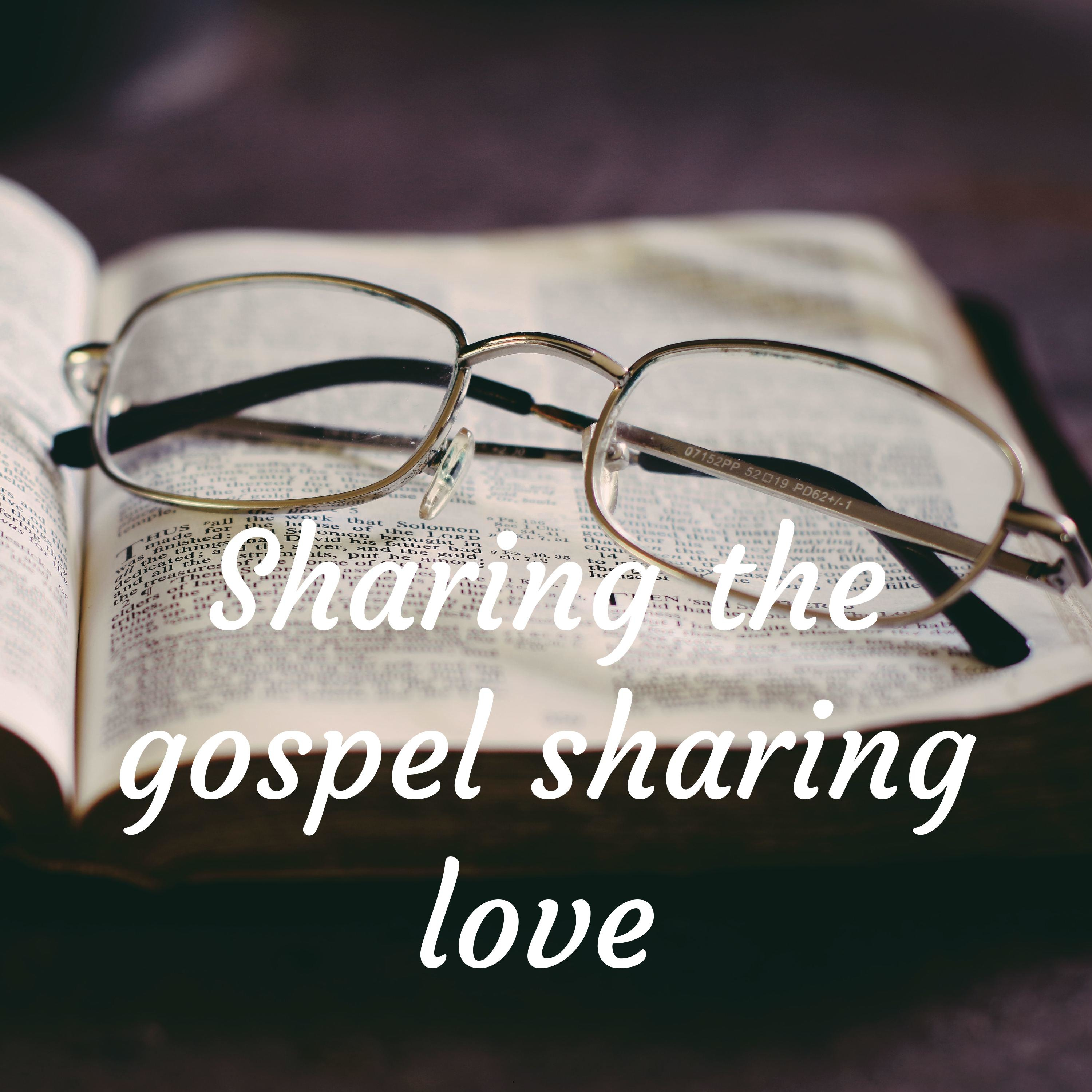 Sharing the gospel sharing love 🙏 cover art